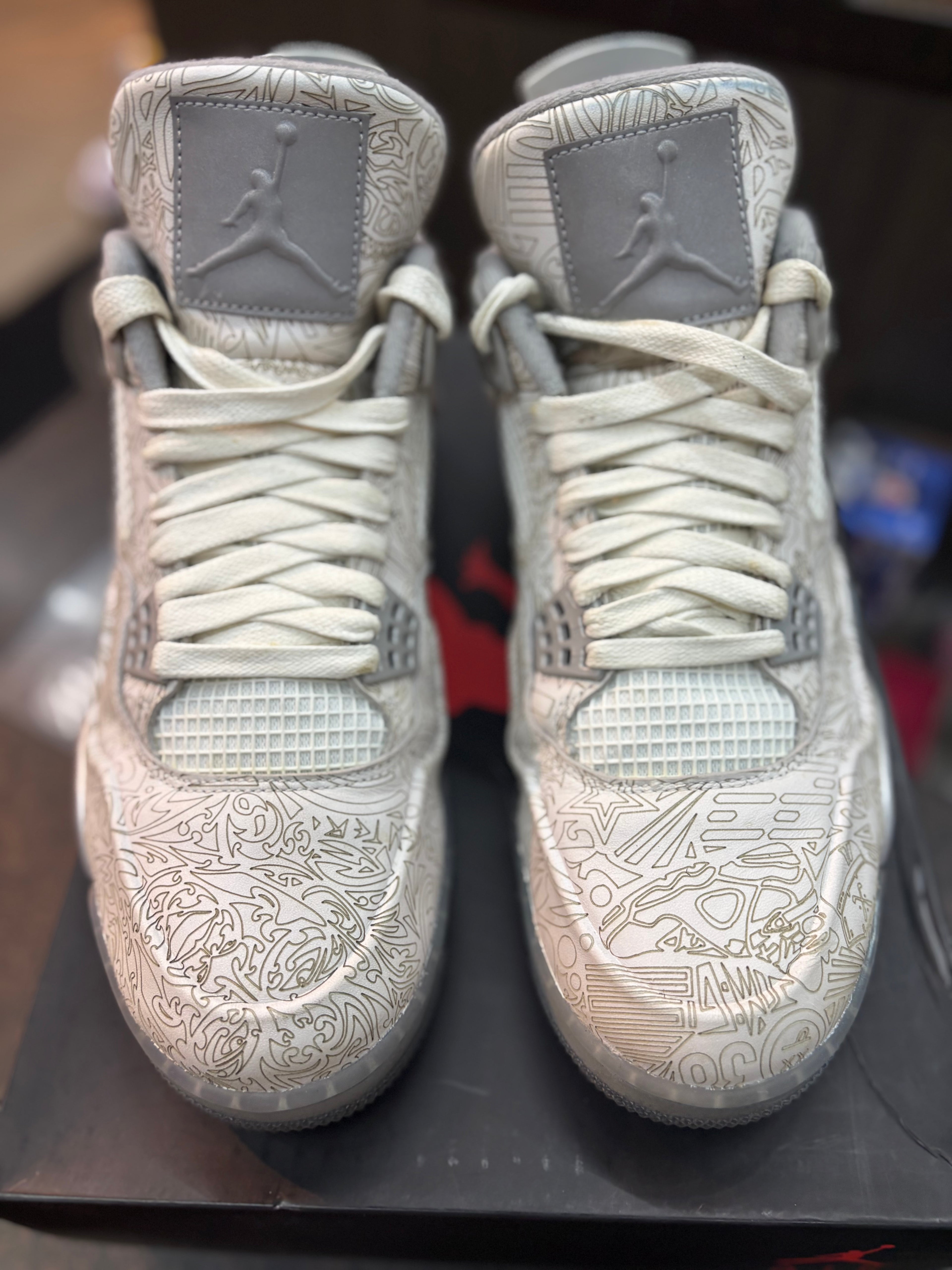 Jordan 4 "30th Anniversary Laser" Size 11 Pre Owned