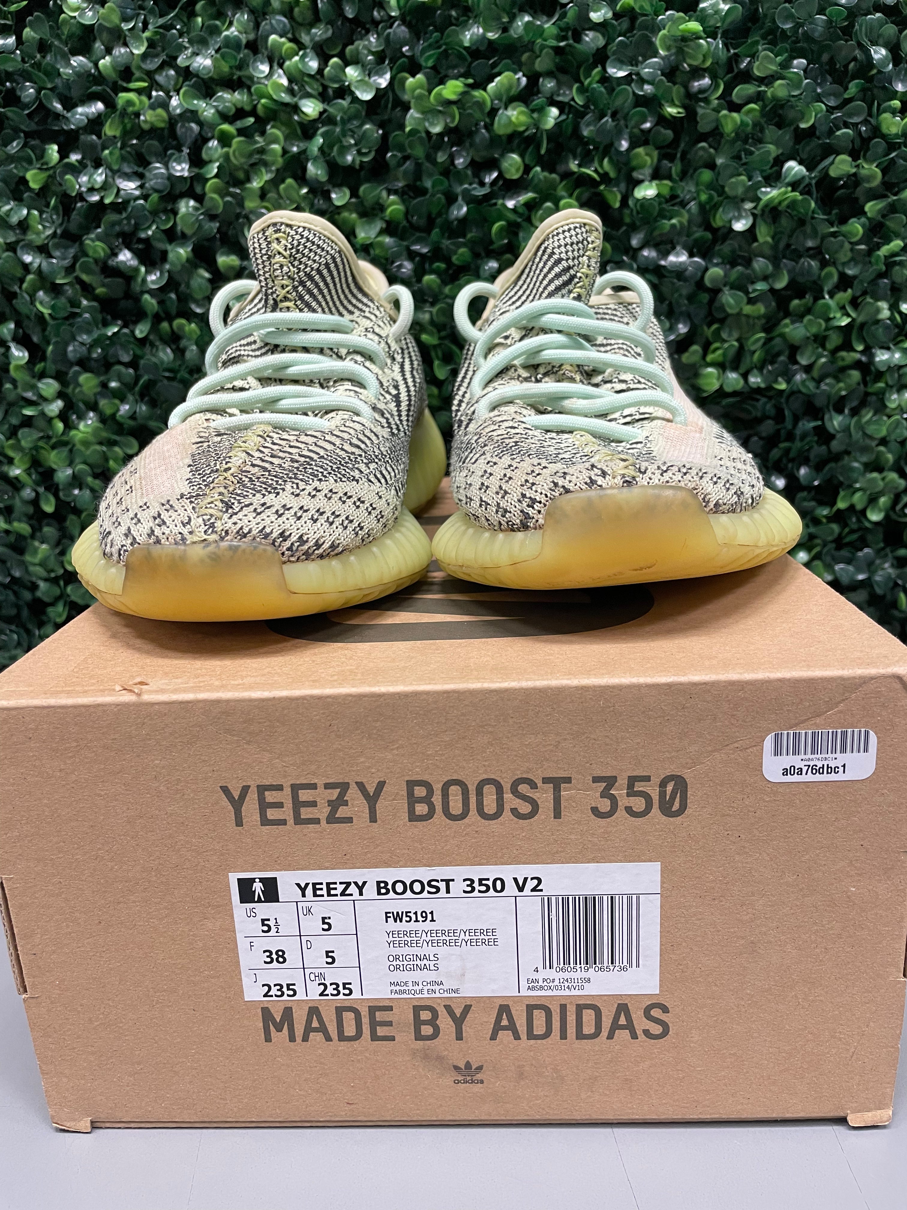 Yeezy Boost 350 V2 Yeezreel (Non-Reflective) Size 5.5 Preowned