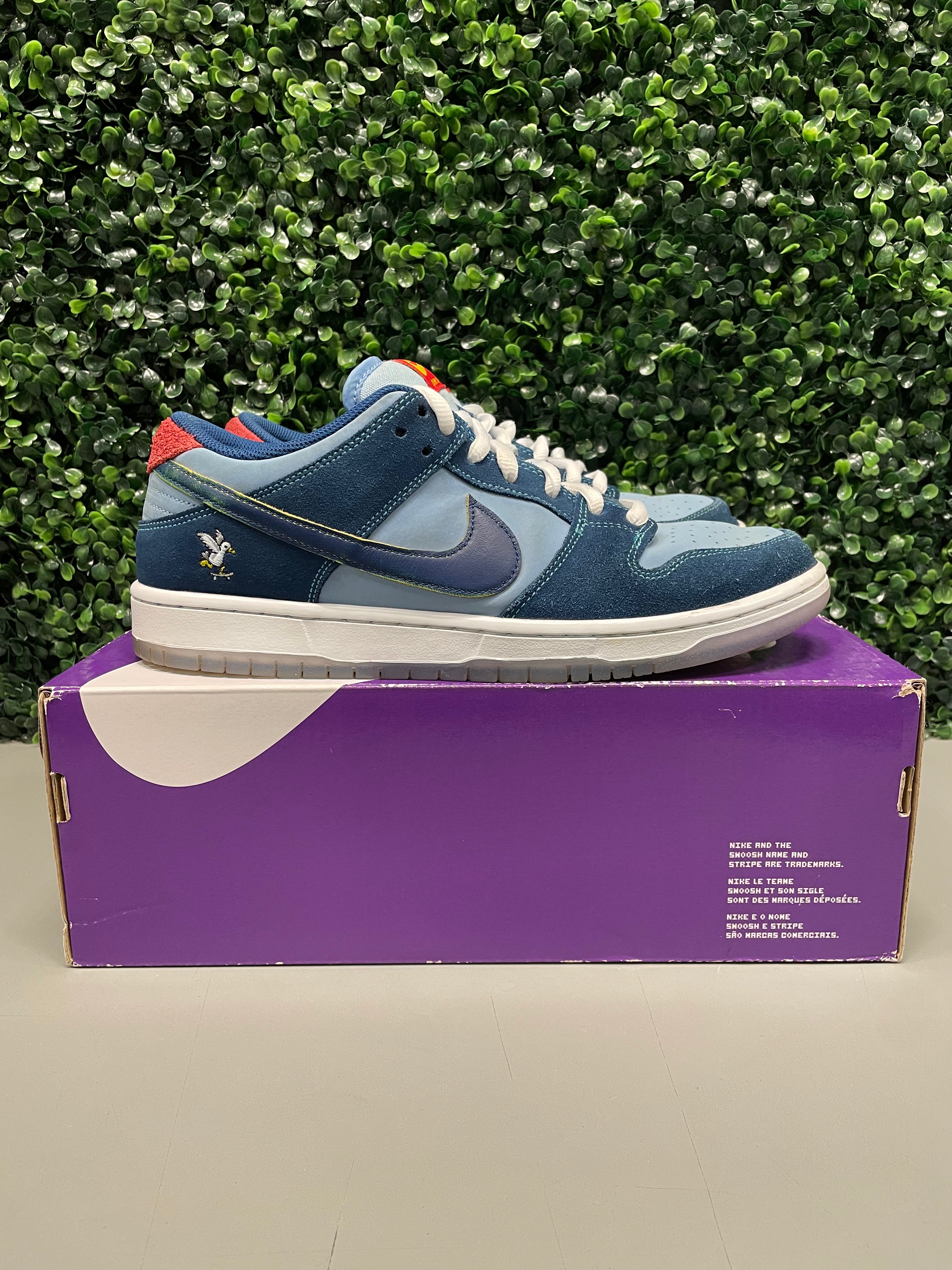 Nike SB Dunk Low Pro Why So Sad? Size 10 Preowned