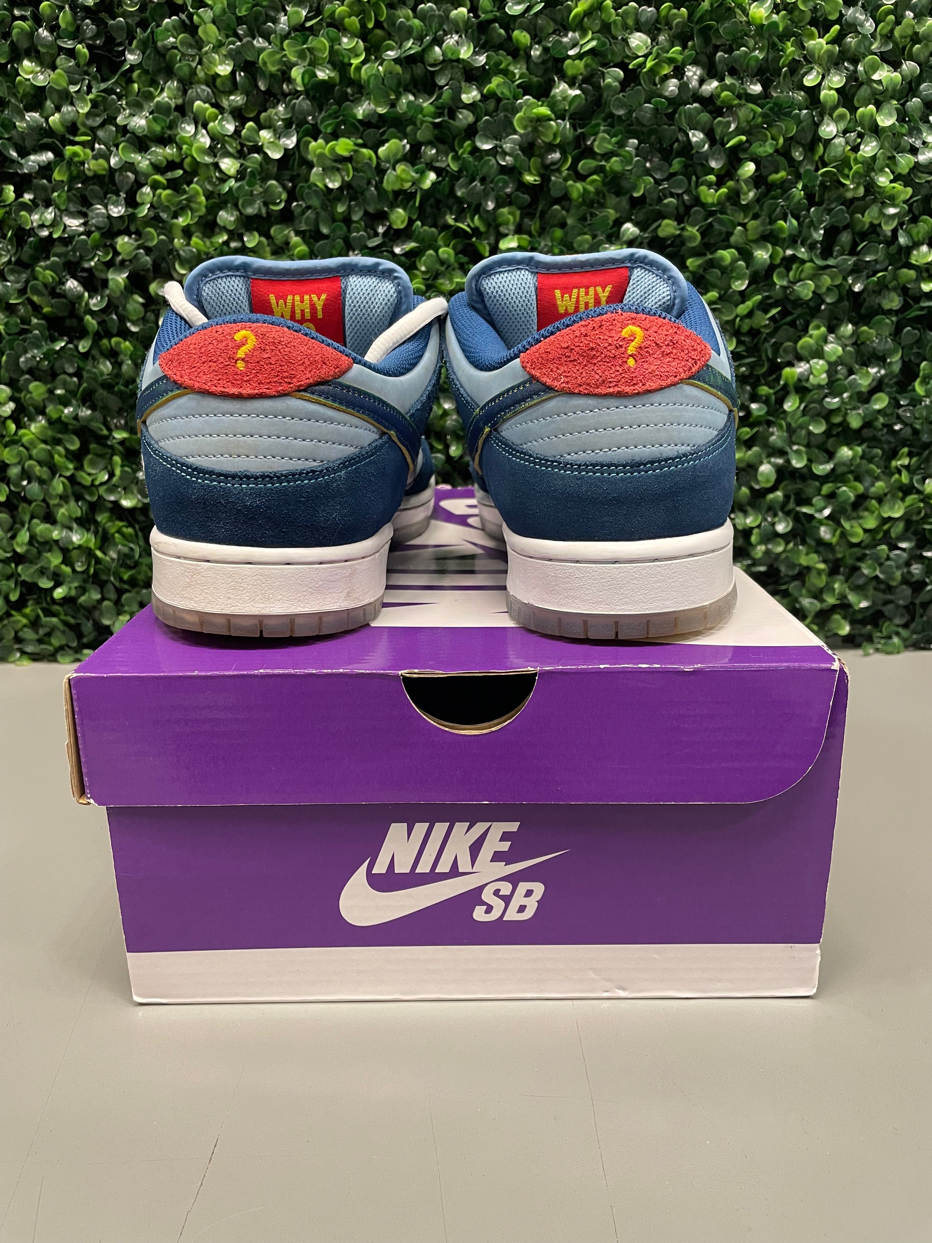 Nike SB Dunk Low Pro Why So Sad? Size 10 Preowned
