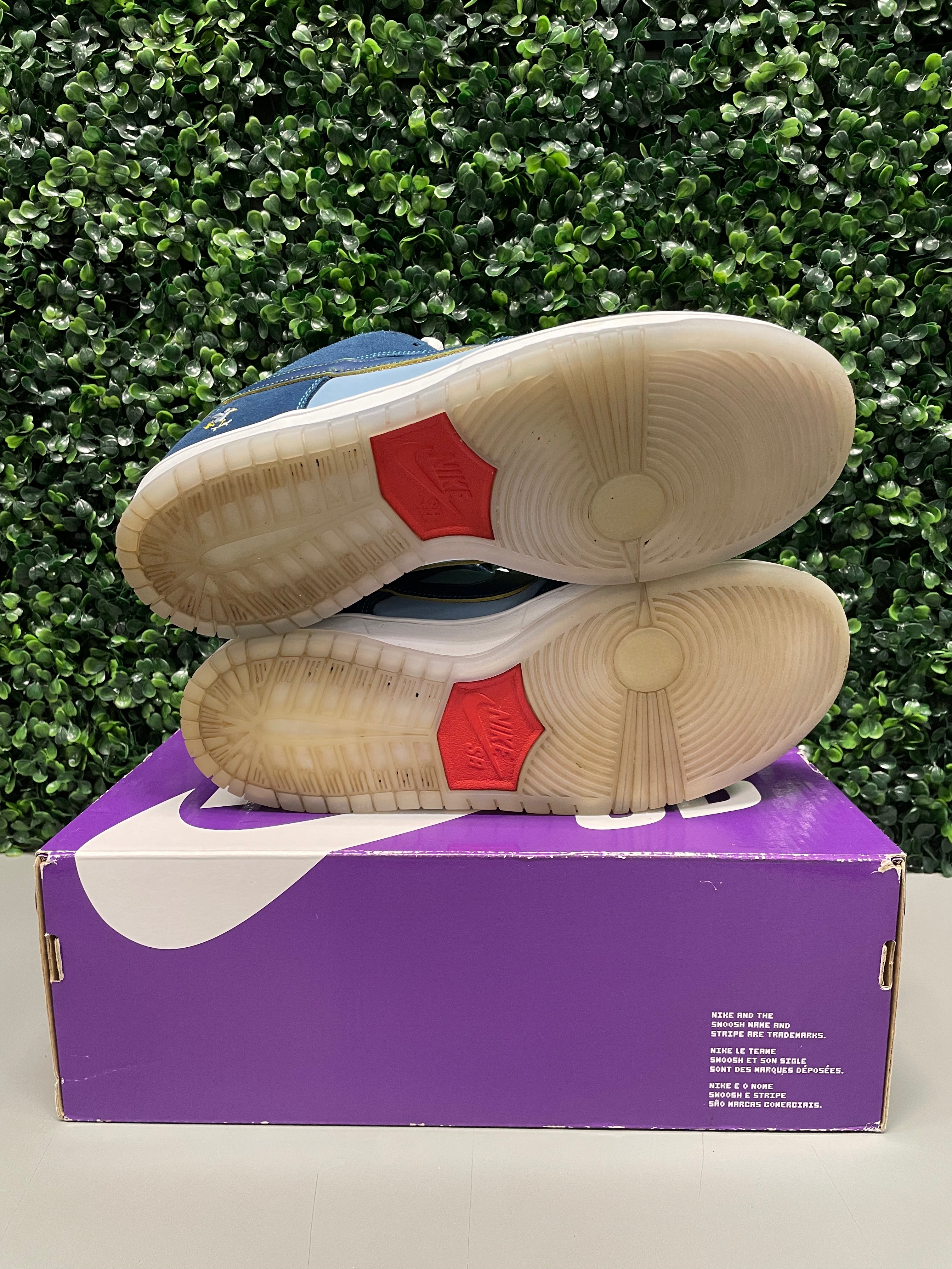 Nike SB Dunk Low Pro Why So Sad? Size 10 Preowned