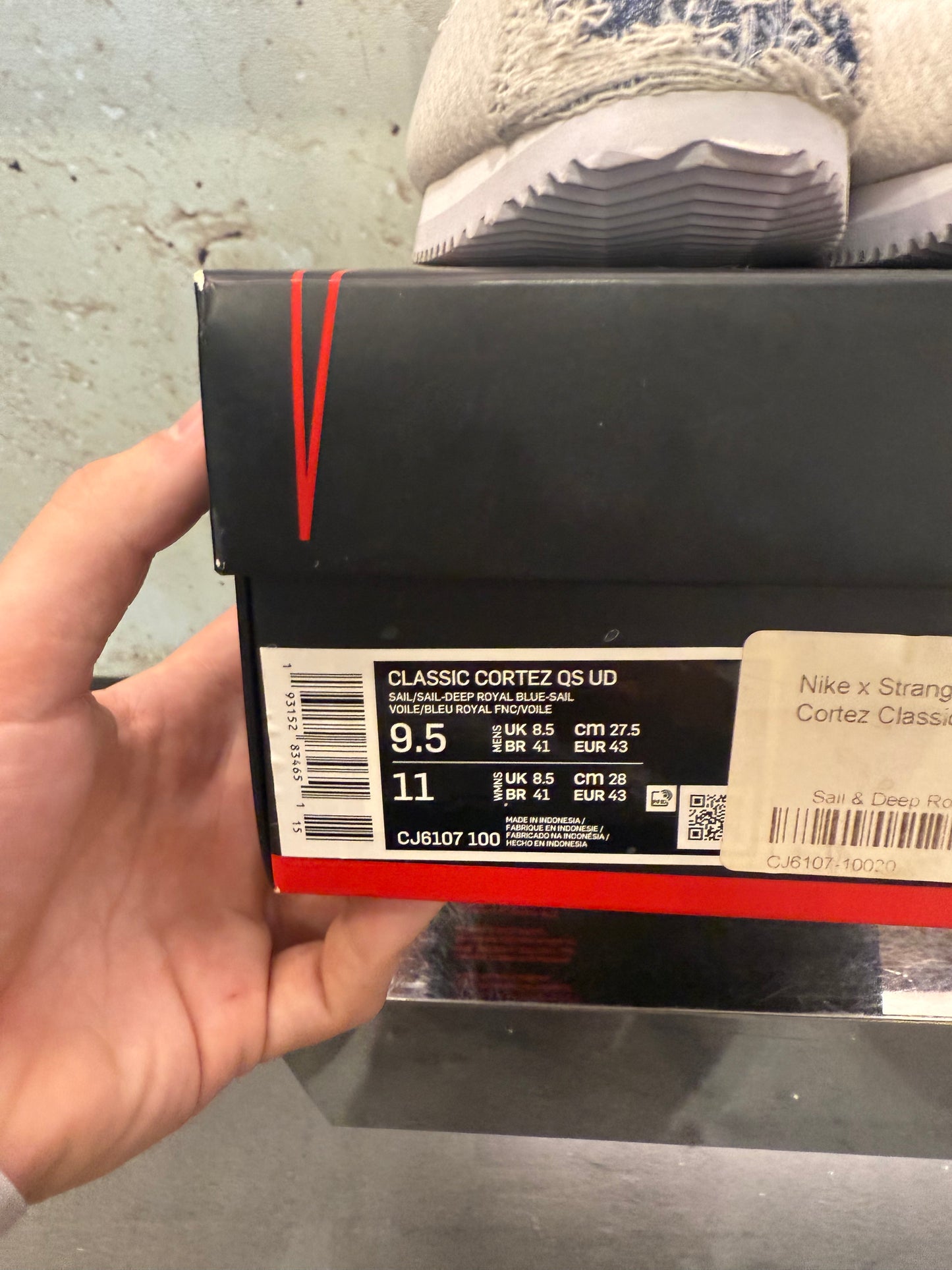 Nike Cortez "Stranger Things" Size 9.5 Preowned