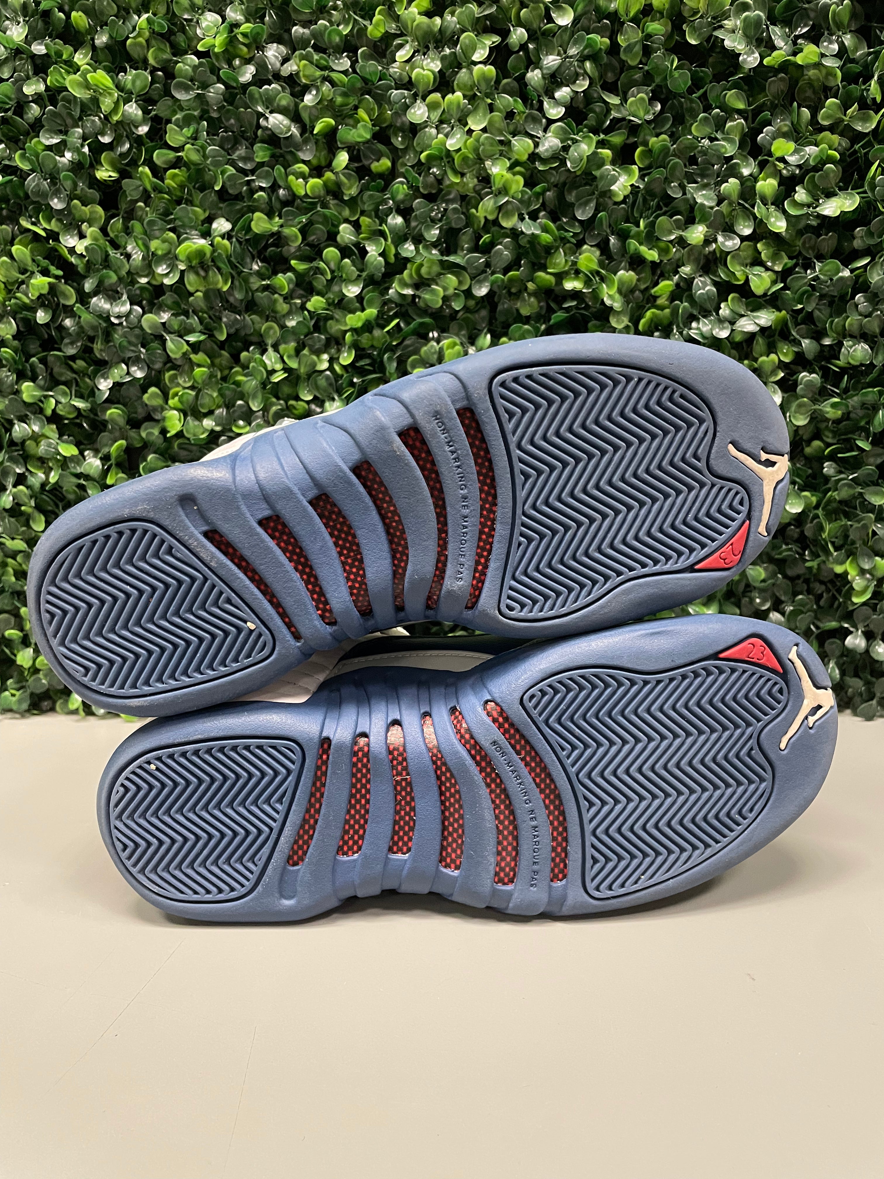 Jordan 12 Retro French Blue (2016) (GS) Size 5 Preowned No Box