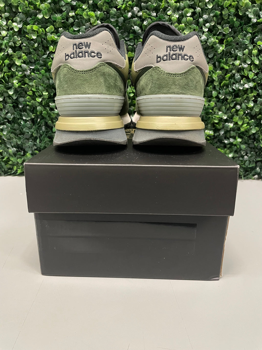 New Balance 574 Legacy "Stone Island Dark Green" Size 9.5 Preowned