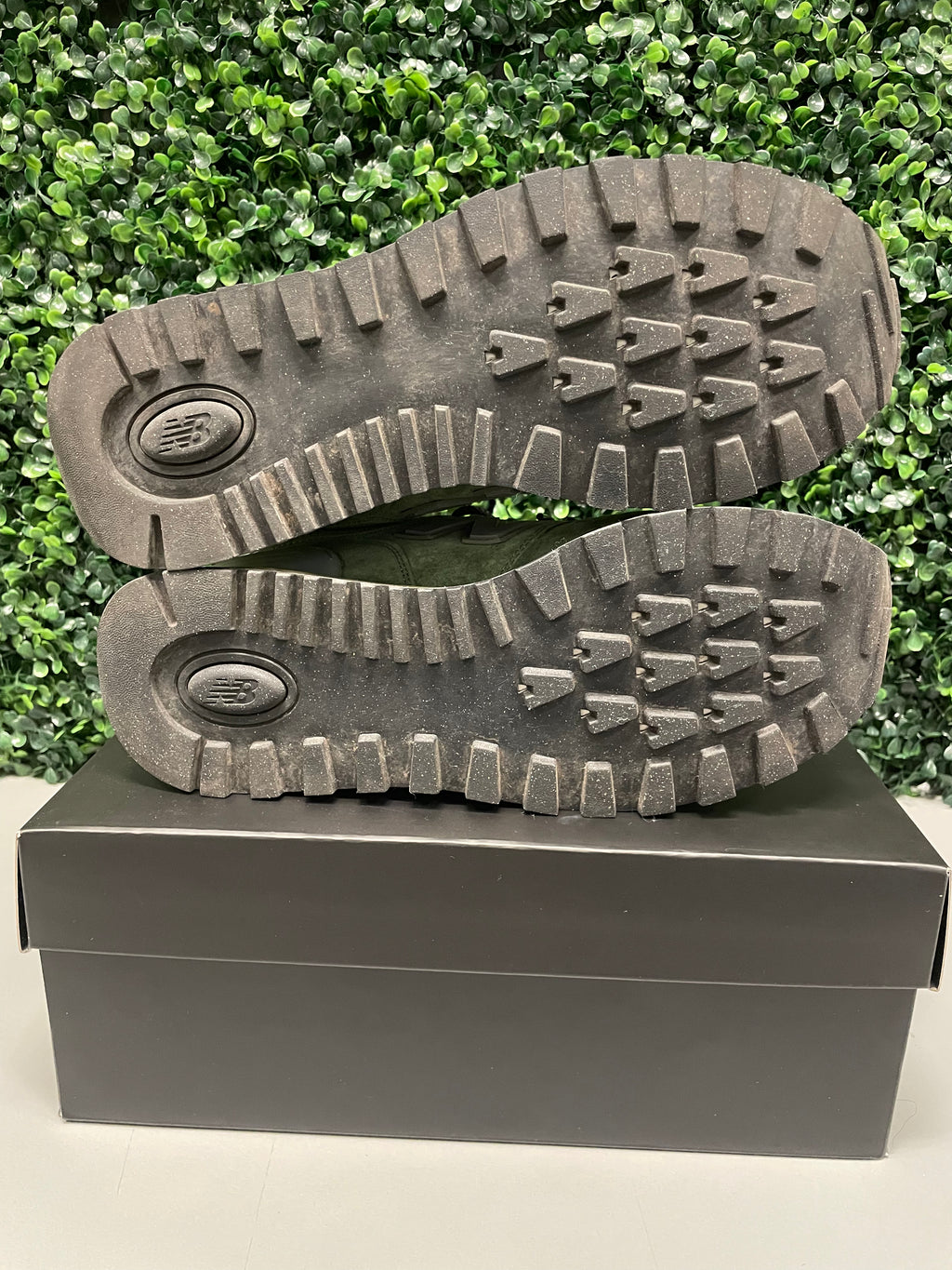 New Balance 574 Legacy "Stone Island Dark Green" Size 9.5 Preowned