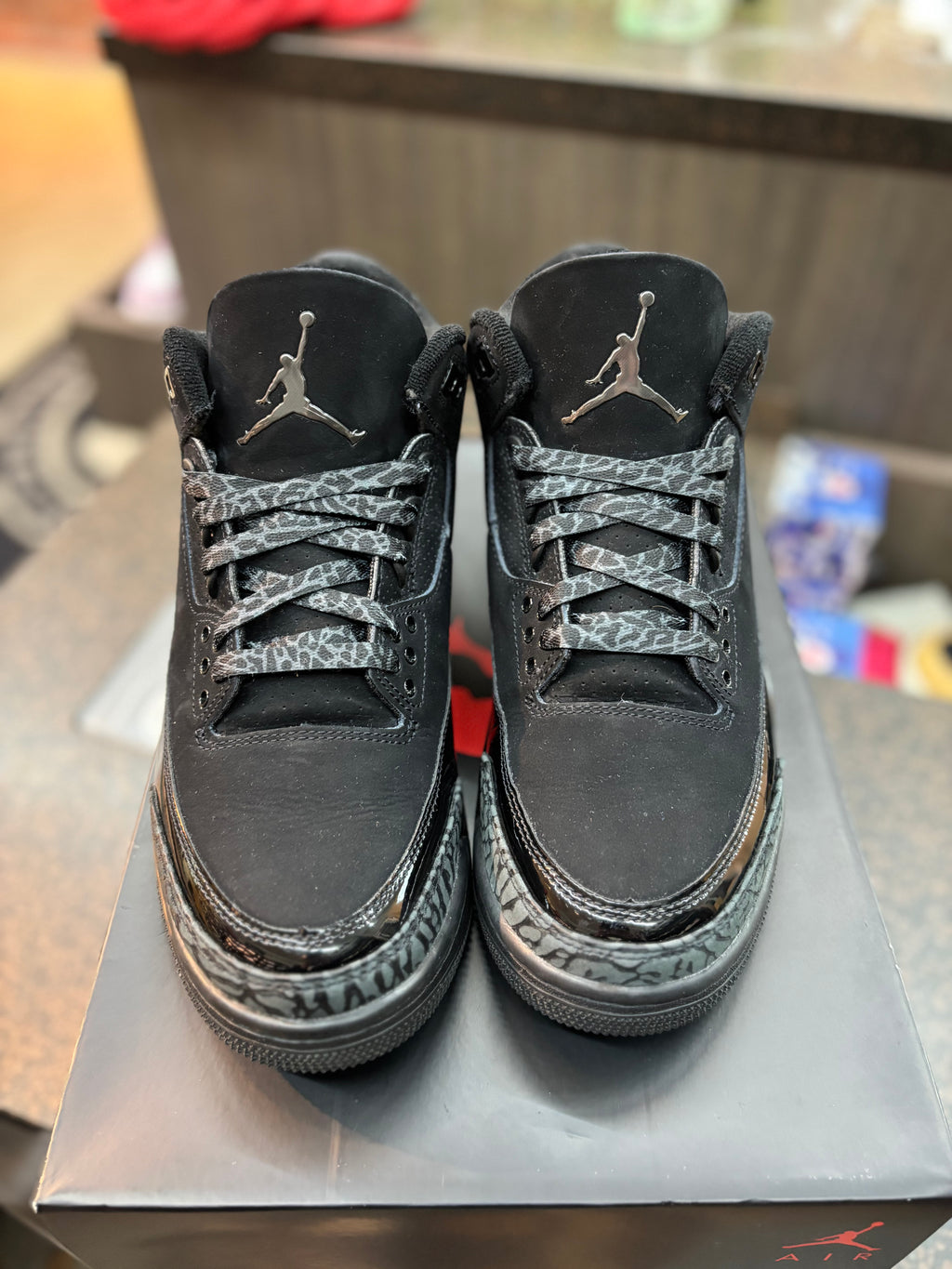 Jordan 3 "Black Cat" Size 8.5 Preowned