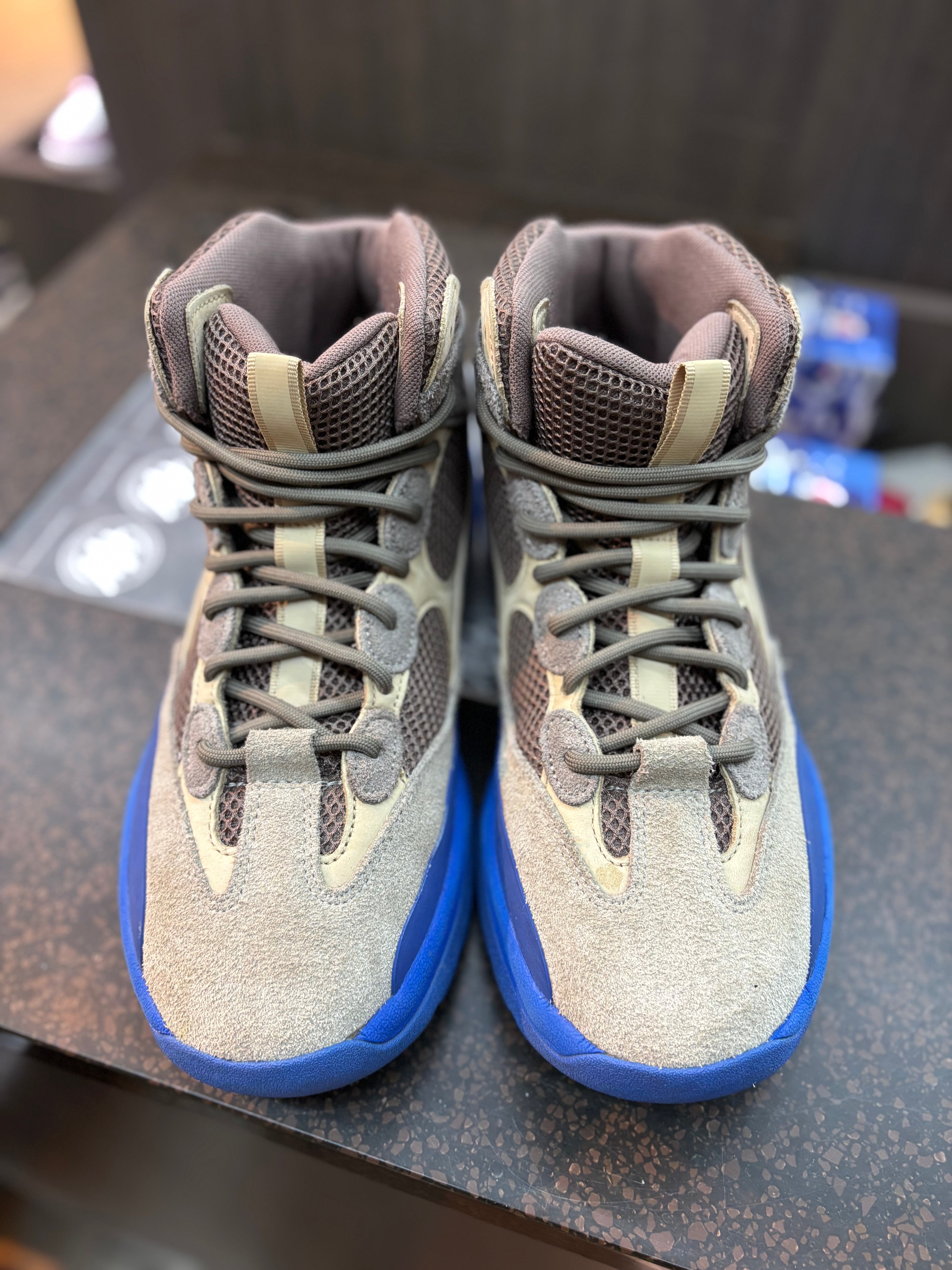 Yeezy Desert Boot "Taupe Blue" Size 9.5 Preowned