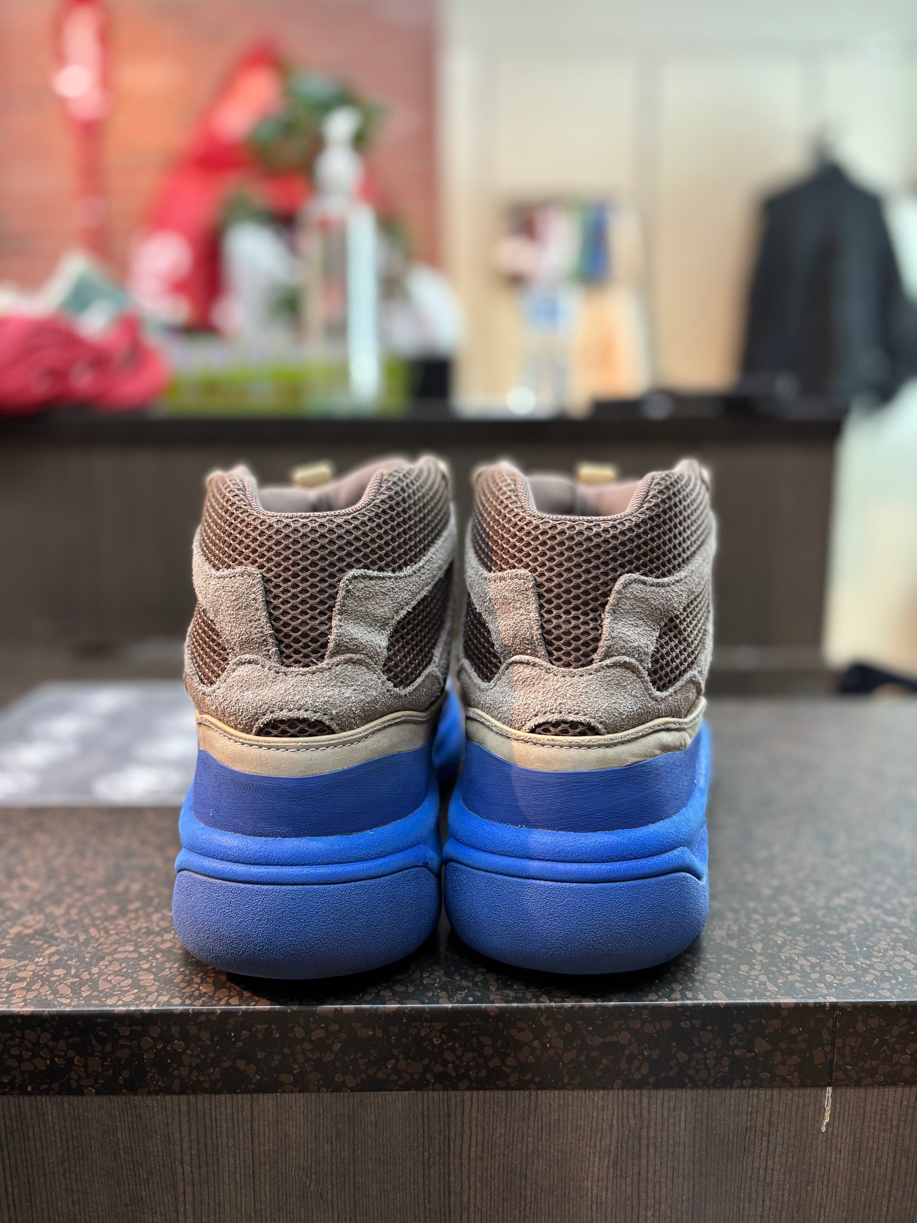 Yeezy Desert Boot "Taupe Blue" Size 9.5 Preowned