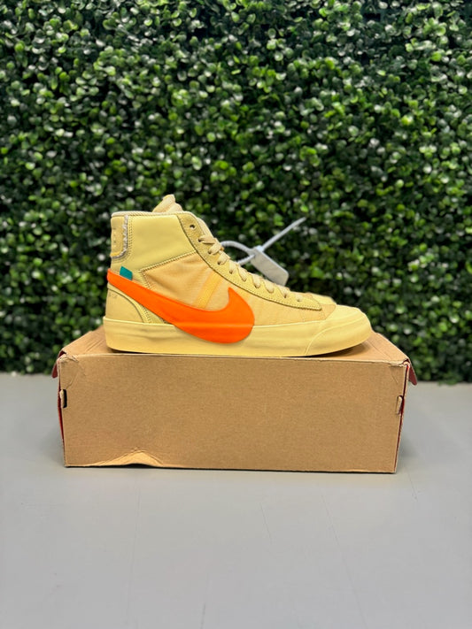 Nike Blazer Mid Off-White "All Hallow's Eve" Size 9 Preowned