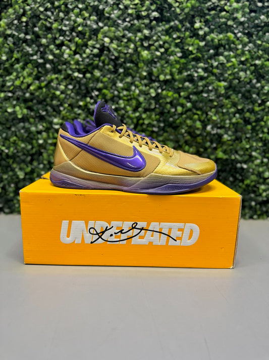 Nike Kobe 5 Protro Undefeated "Hall of Fame" Size 10 Preowned