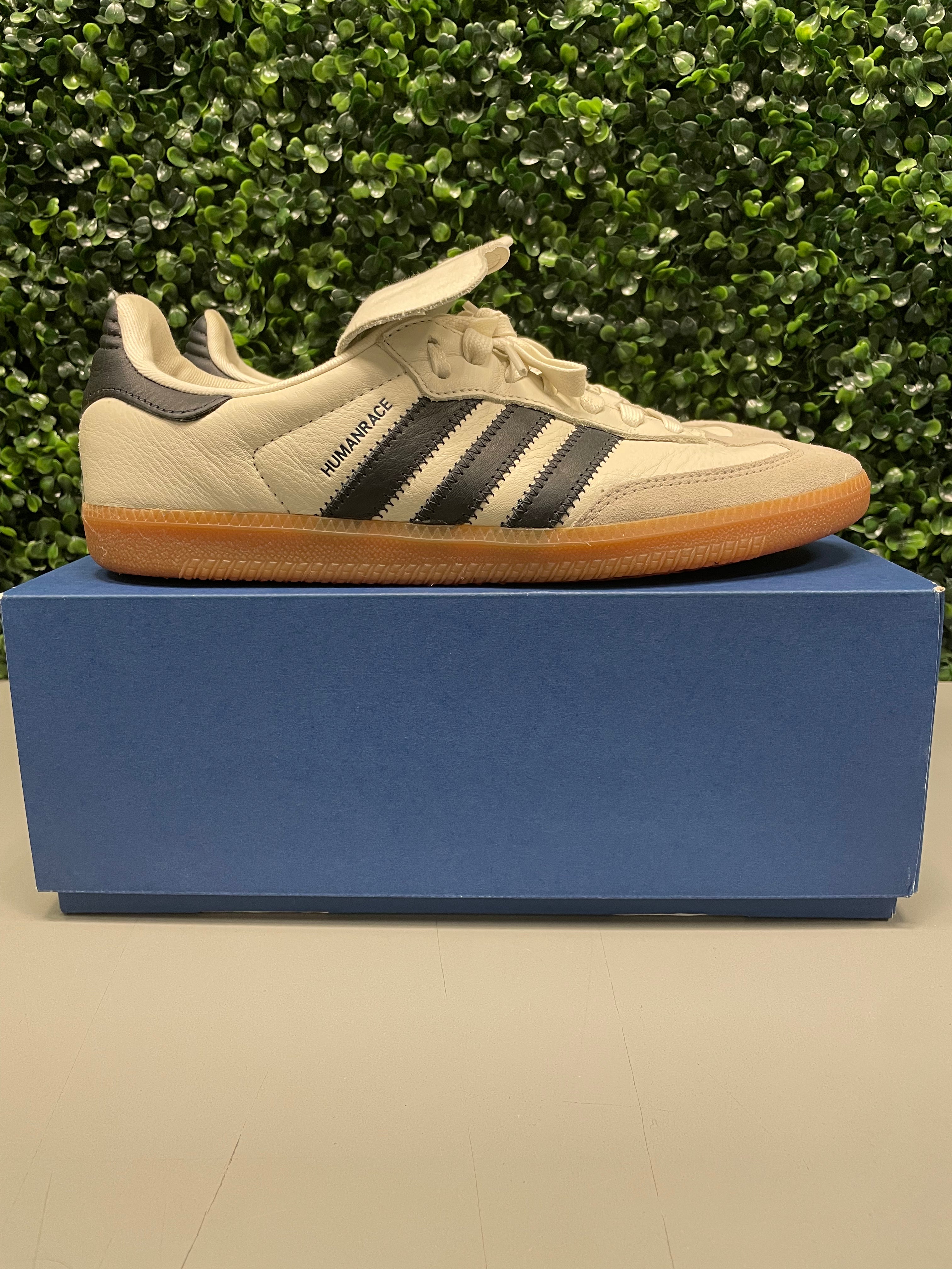 Adidas Samba Pharrell Humanrace "White Night Grey" Size 10 Preowned