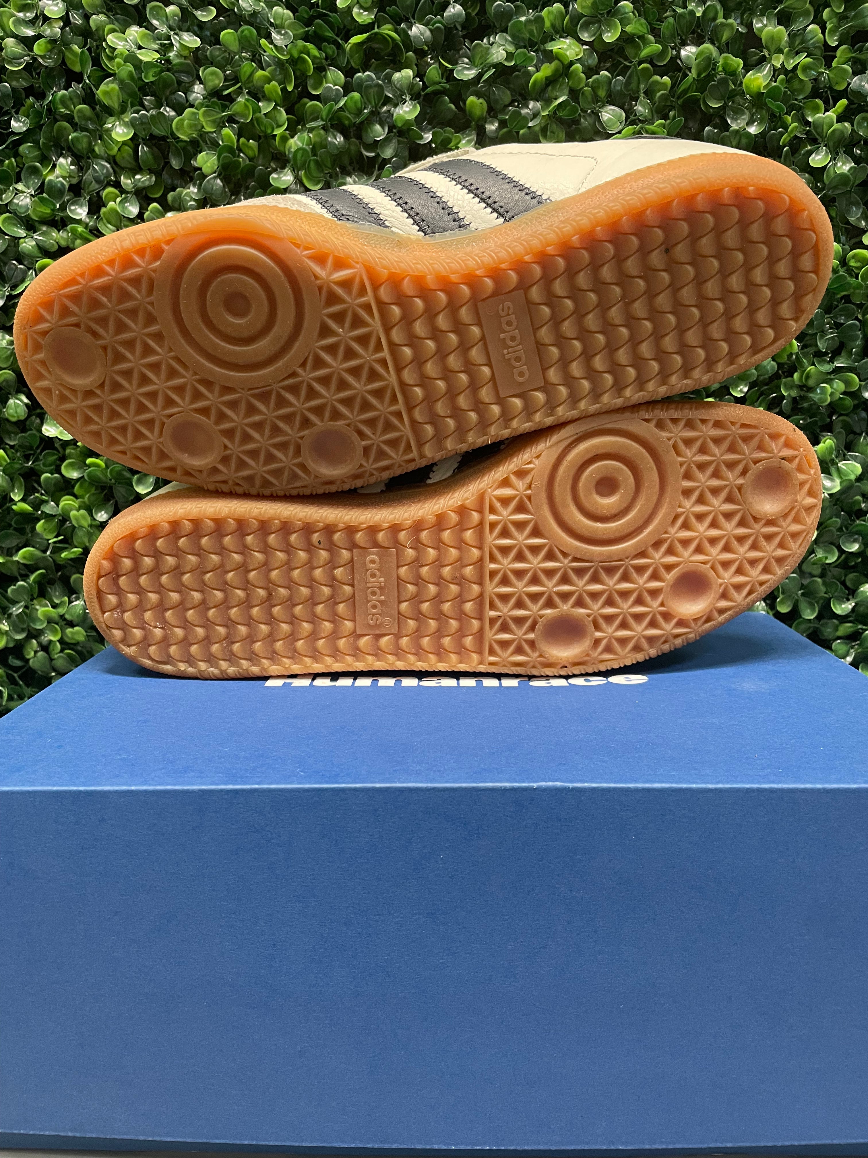 Adidas Samba Pharrell Humanrace "White Night Grey" Size 10 Preowned