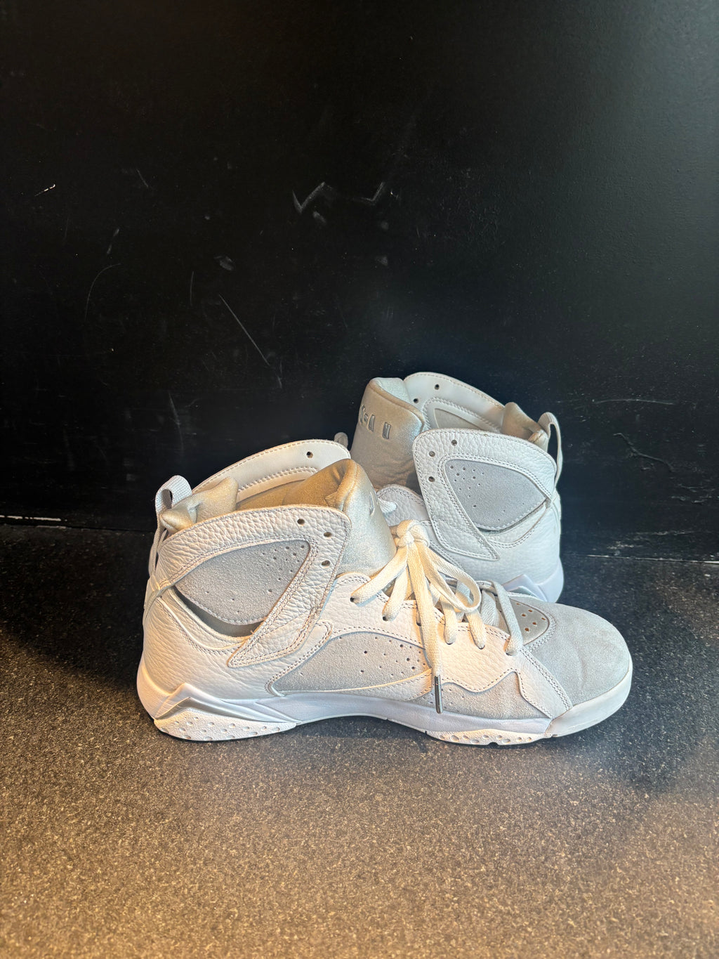 Jordan 7 "Pure Platinum" Size 10 Preowned no box