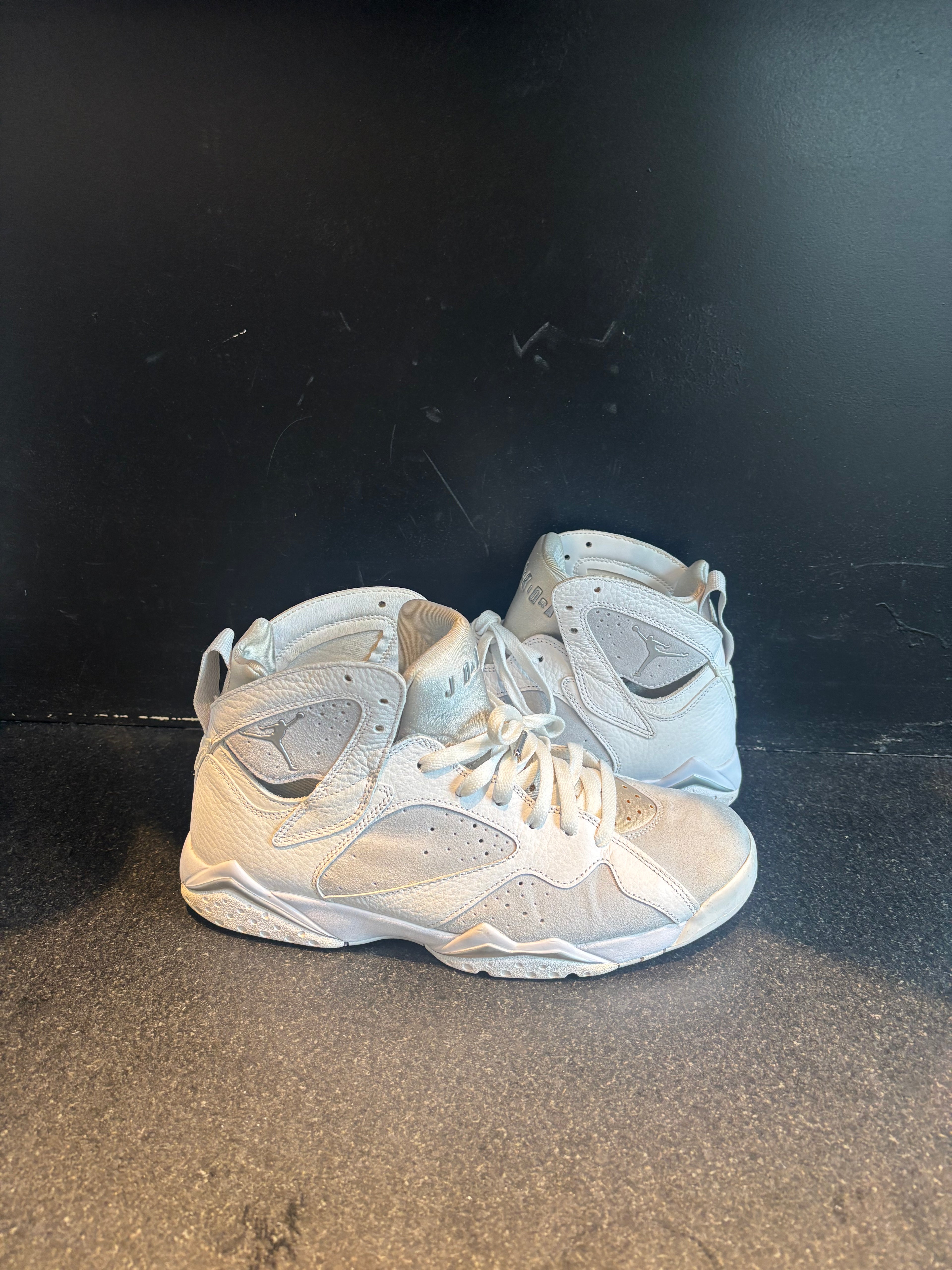 Jordan 7 "Pure Platinum" Size 10 Preowned no box