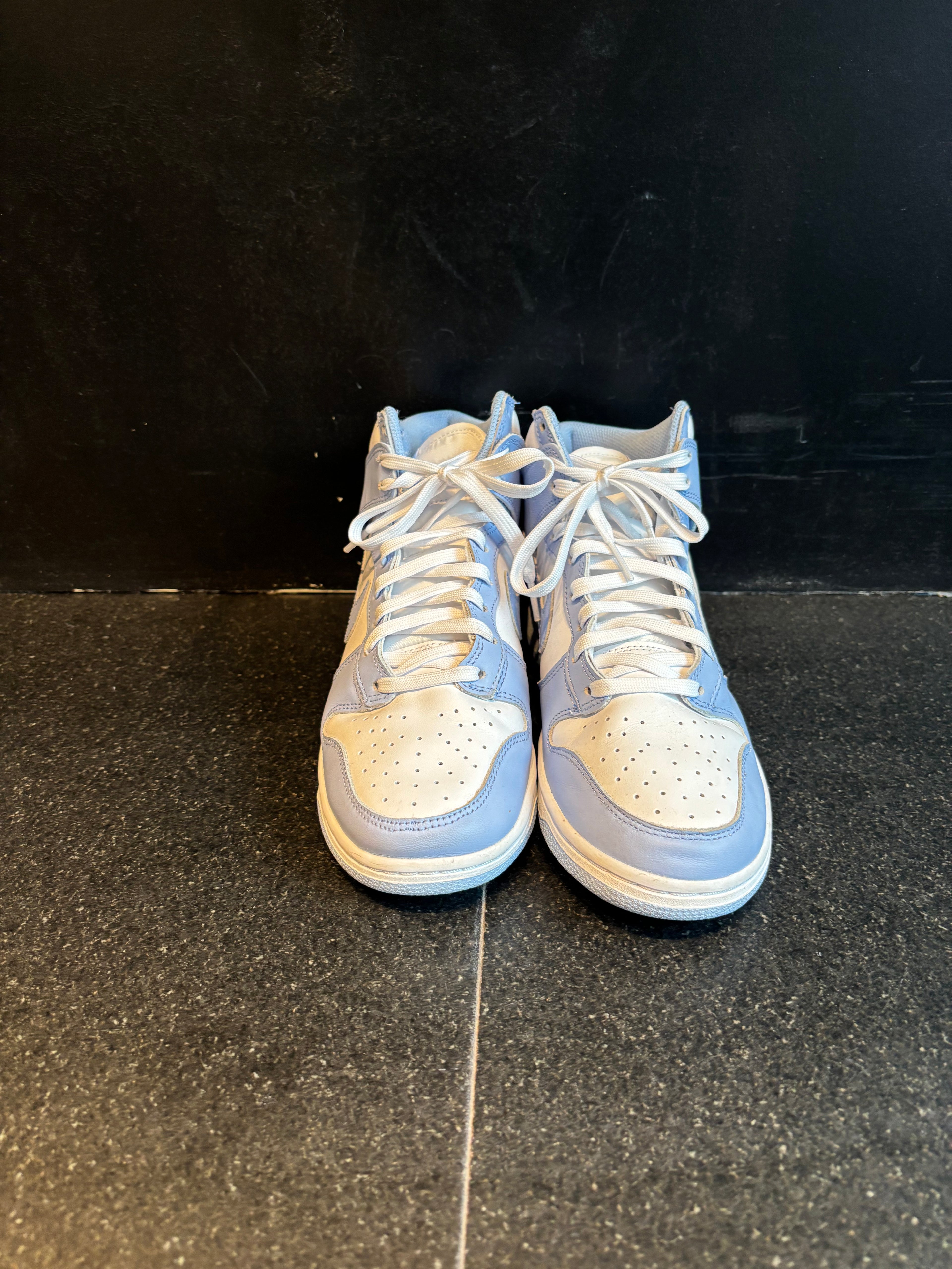 Nike Dunk High Aluminum Womens Size 8.5 Preowned No Box