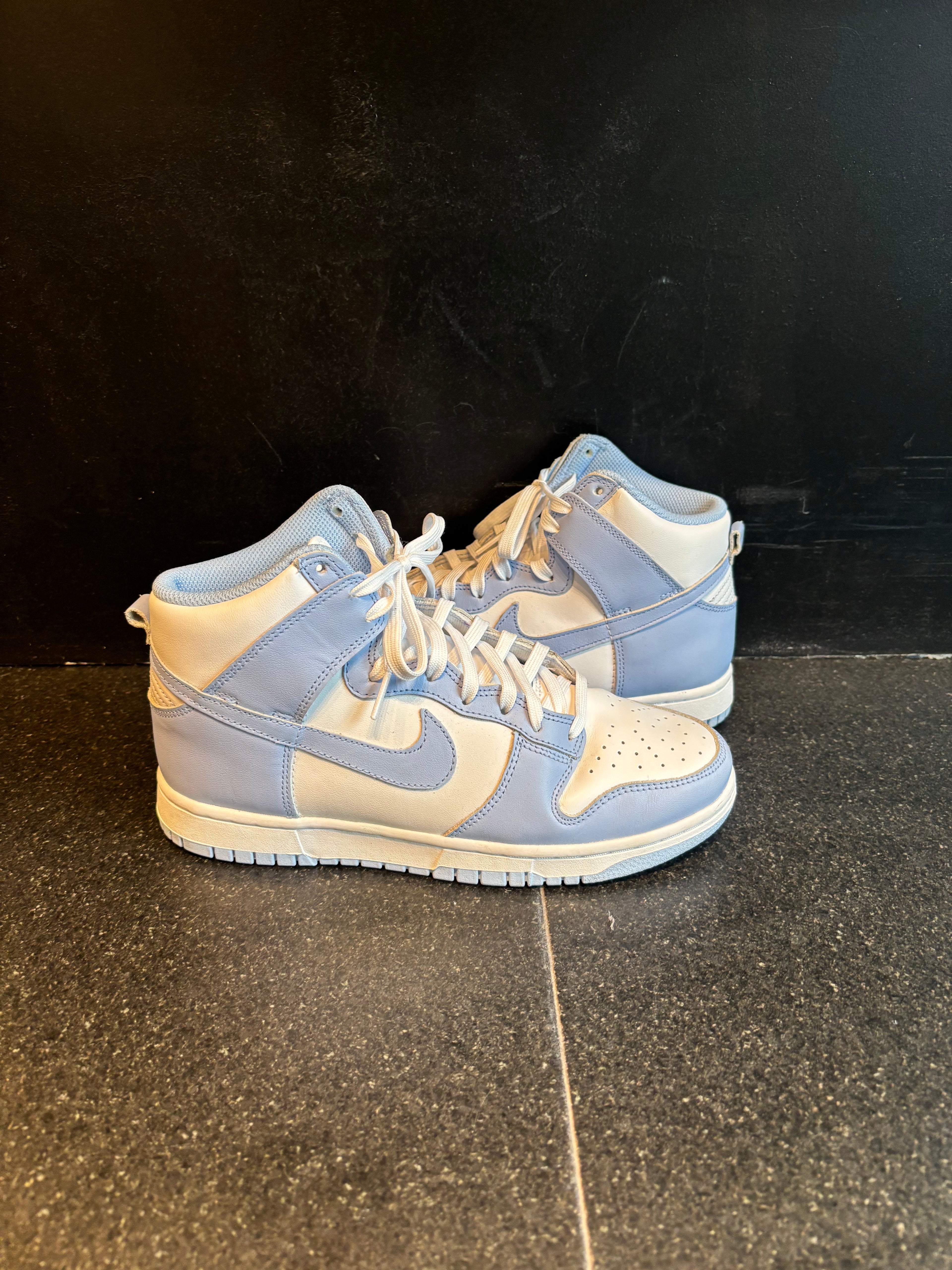 Nike Dunk High Aluminum Womens Size 8.5 Preowned No Box
