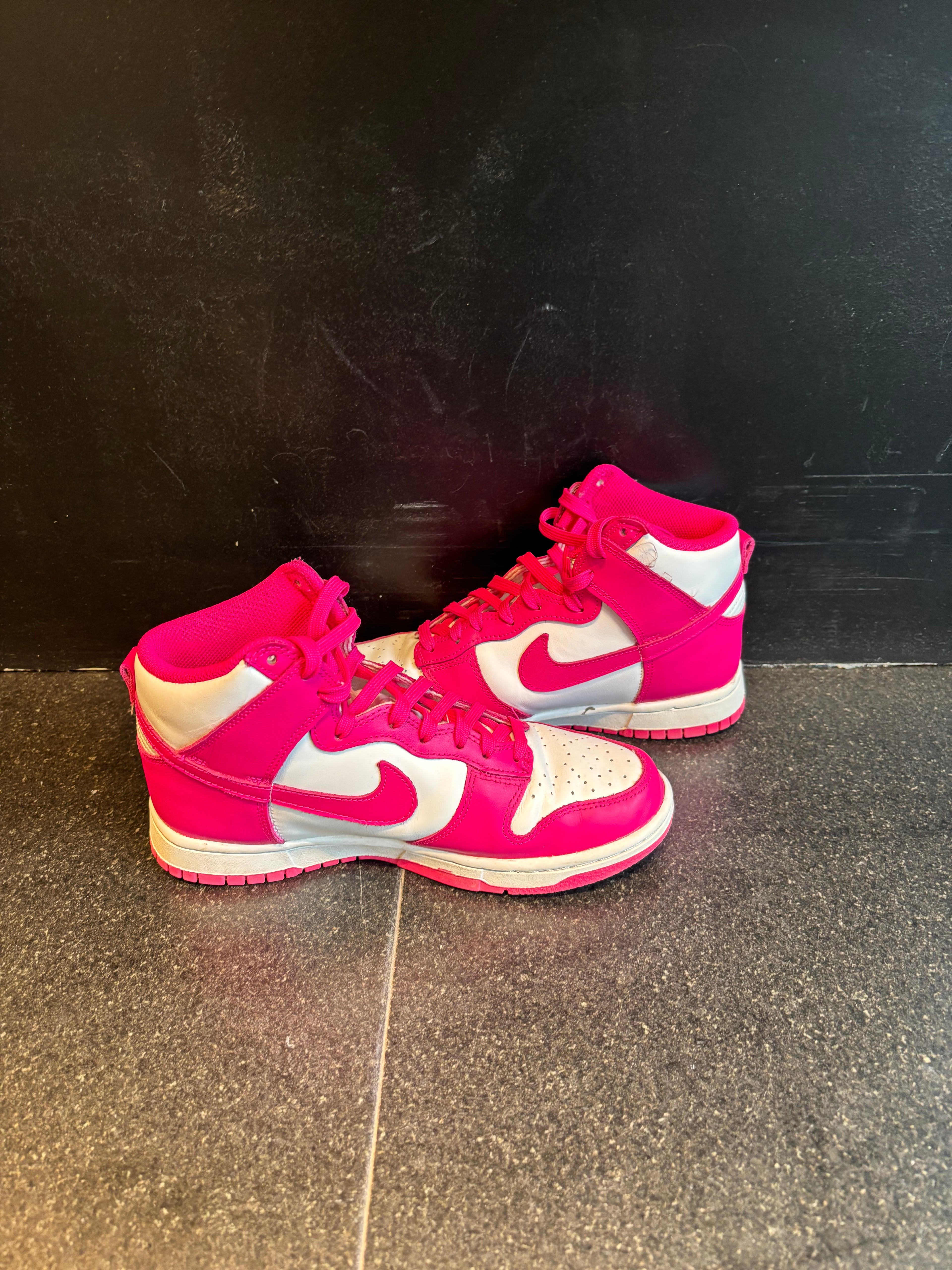 Nike Dunk High Pink Prime (Women's) Size 7.5 Preowned No Box