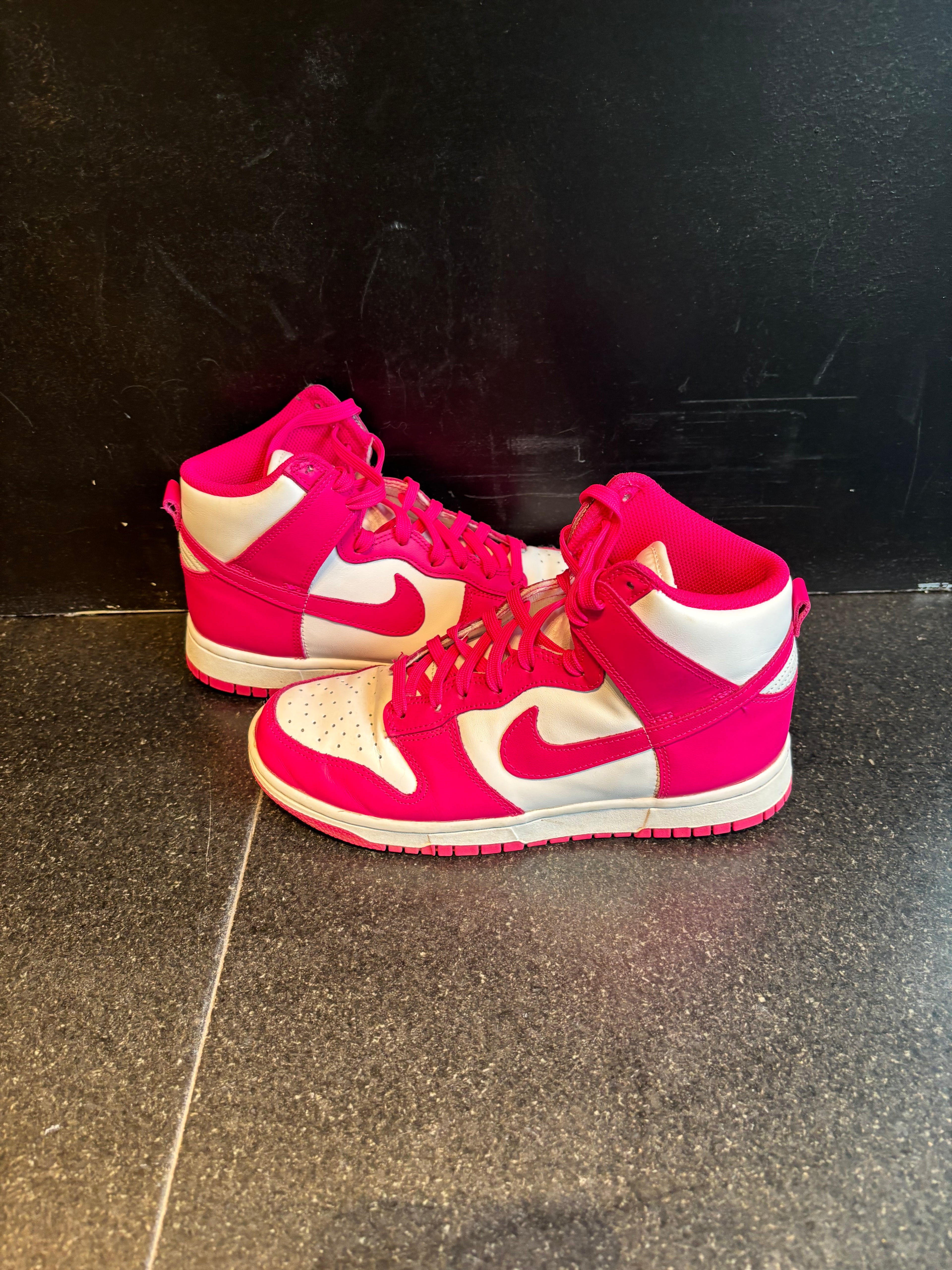 Nike Dunk High Pink Prime (Women's) Size 7.5 Preowned No Box