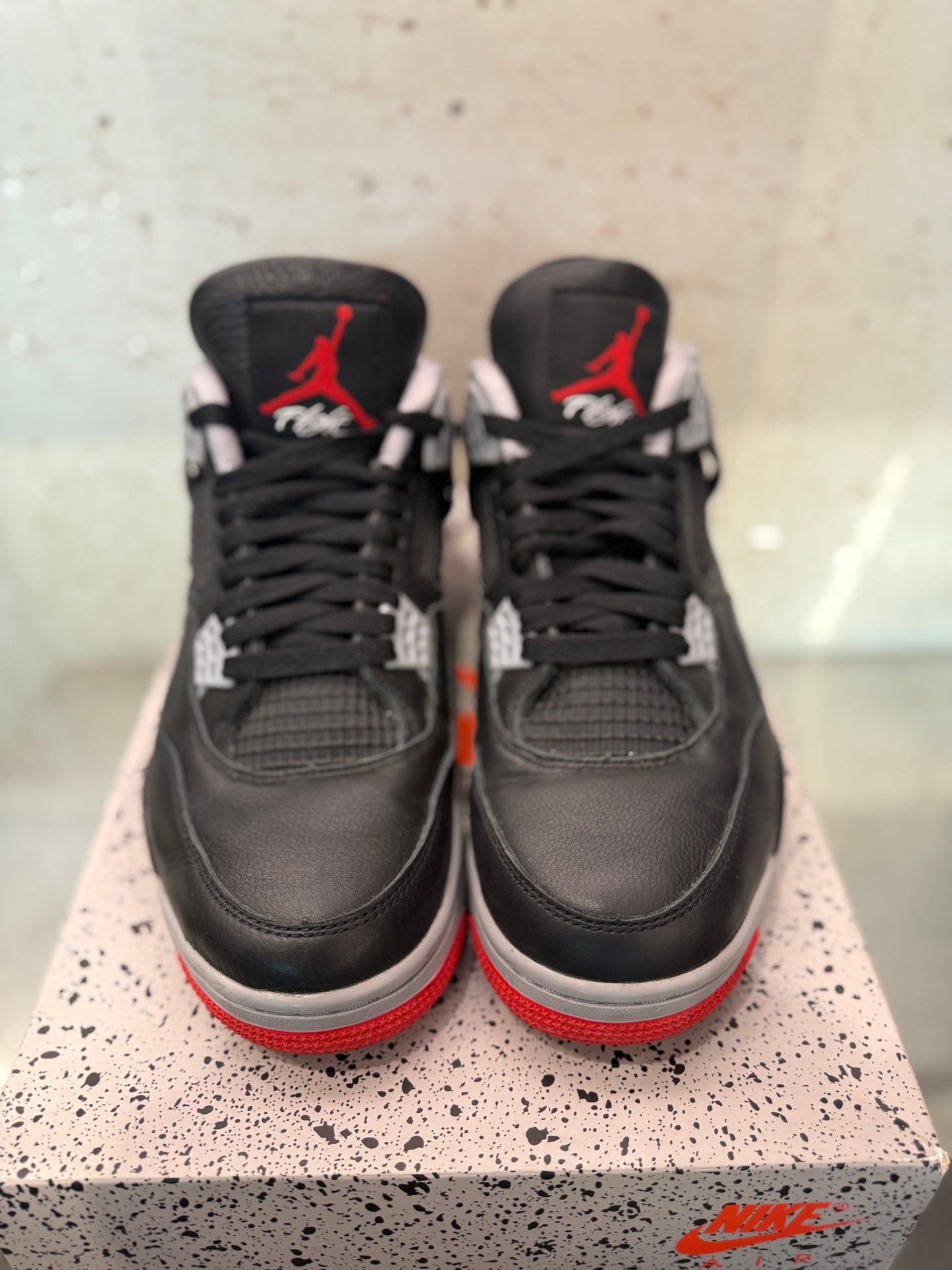 Jordan 4 "Bred Reimagined" Size 10.5 Preowned
