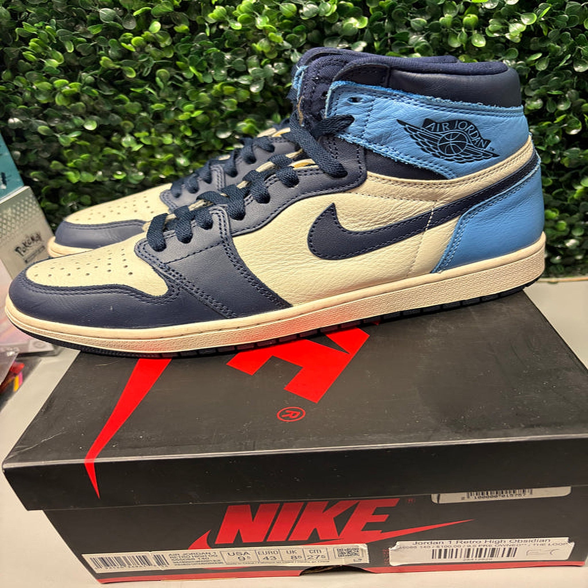 Jordan 1 High "Obsidian" Size 9.5 Preowned