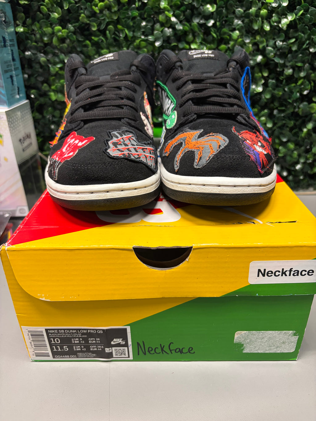 Nike SB Dunk Low Pro QS "Neckface" Size 10 Preowned