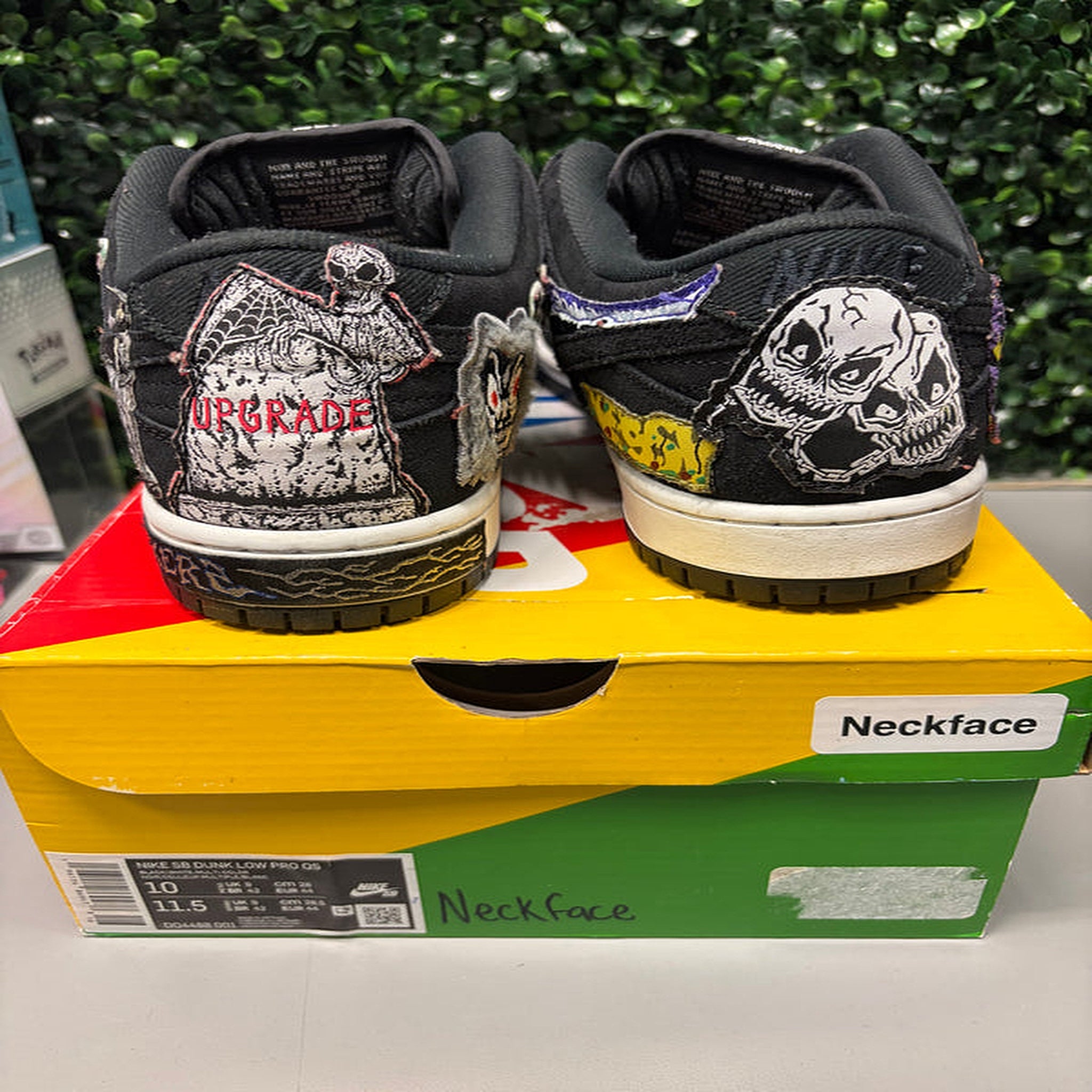 Nike SB Dunk Low Pro QS "Neckface" Size 10 Preowned