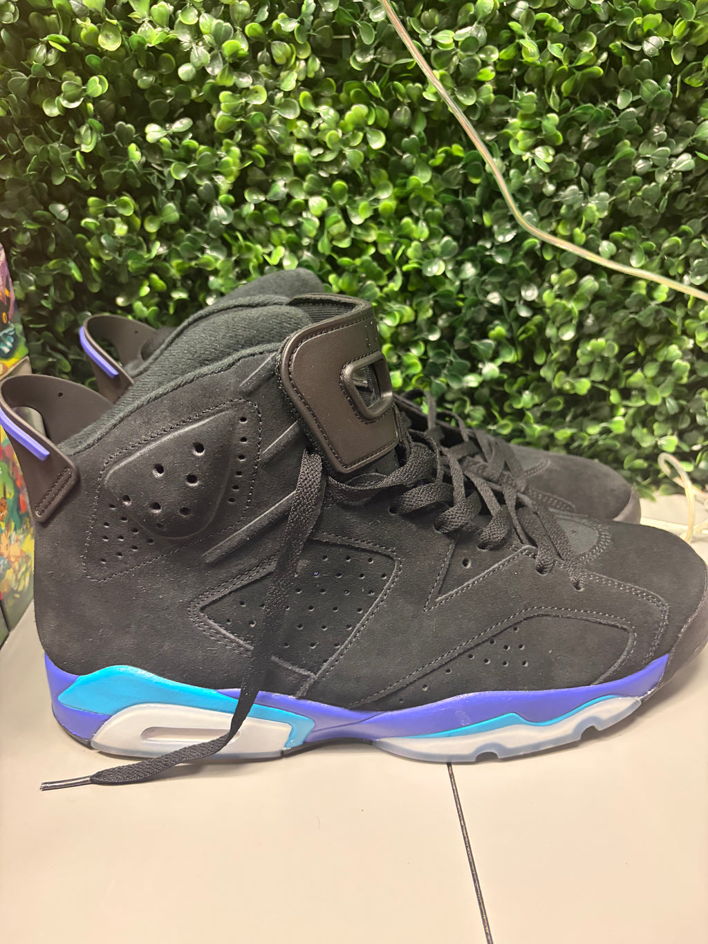 Jordan 6 "Aqua" Size 12 Preowned