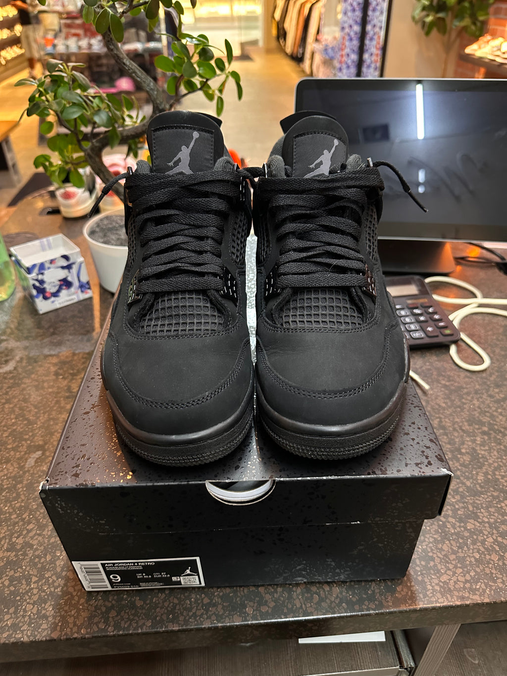 Jordan 4 "Black Cat" Preowned