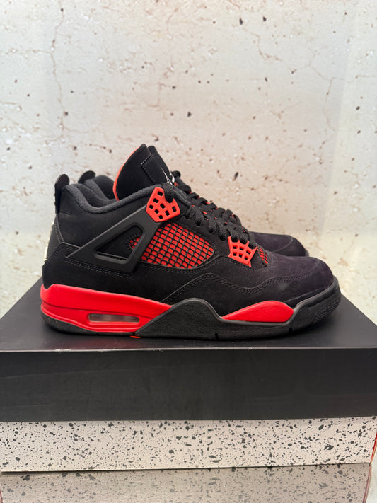 Jordan 4 "Red Thunder" Size 8.5 Preowned