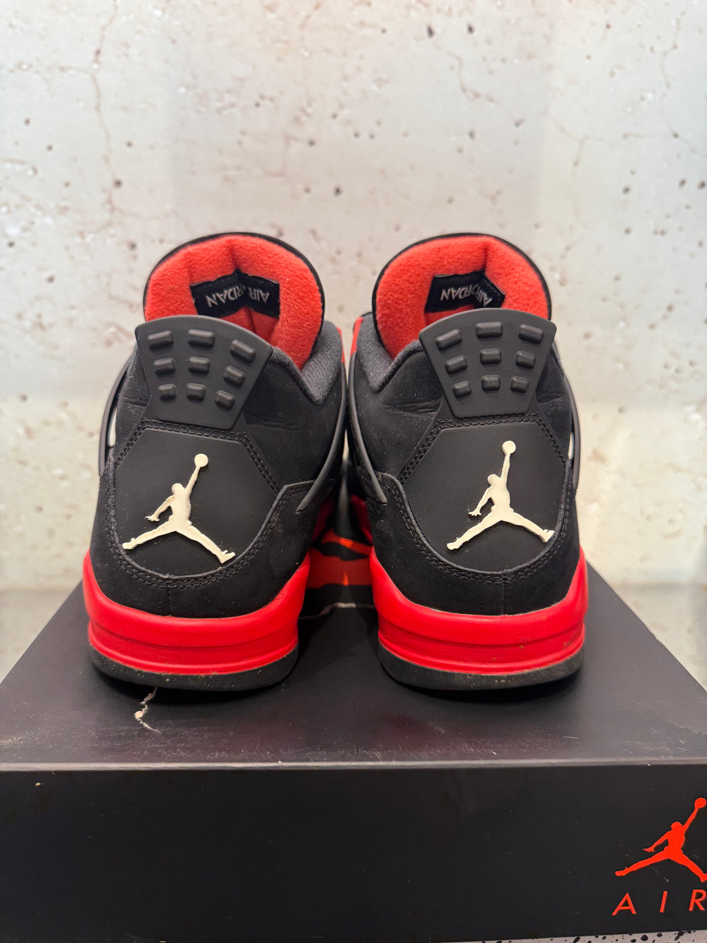 Jordan 4 "Red Thunder" Size 8.5 Preowned