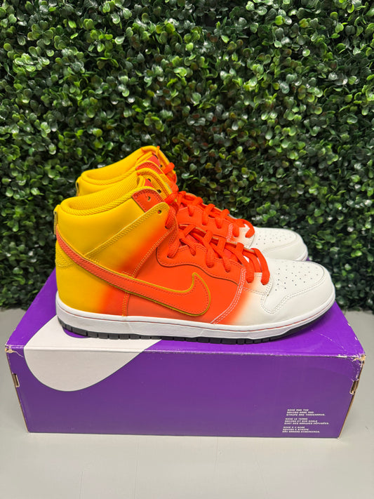 Nike SB Dunk High "Candy Corn" Size 13 Preowned