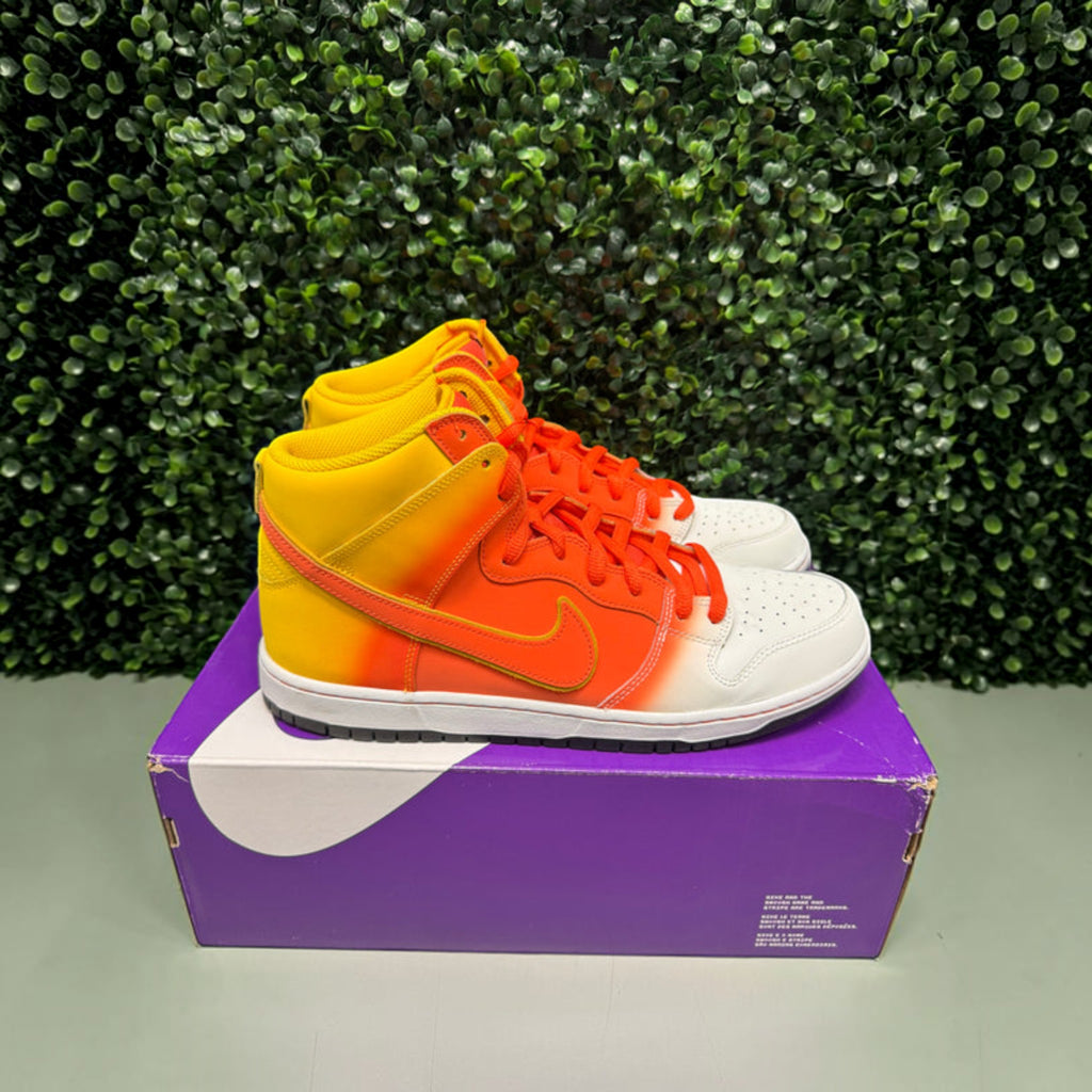 Nike SB Dunk High "Candy Corn" Size 13 Preowned