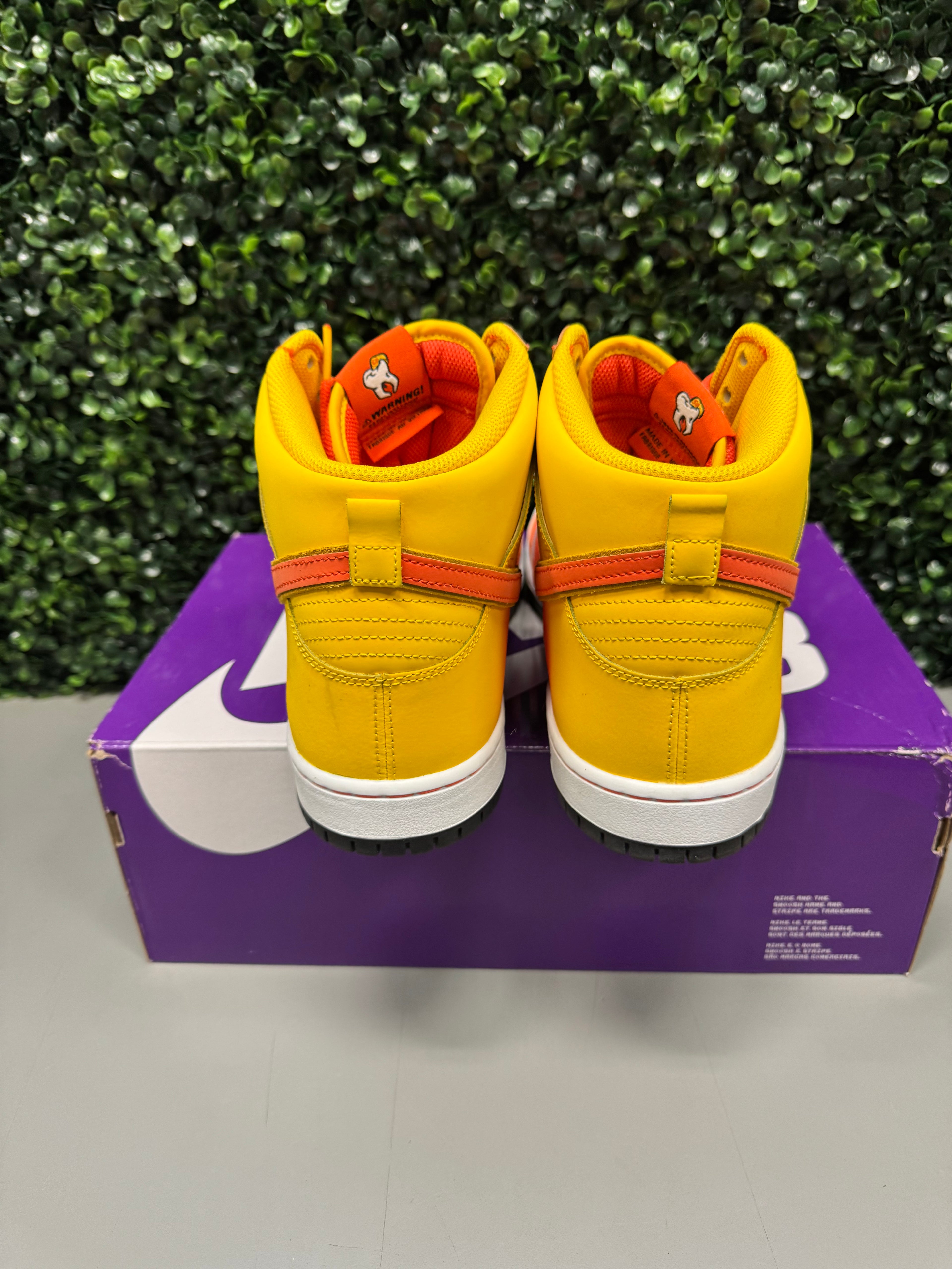 Nike SB Dunk High "Candy Corn" Size 13 Preowned