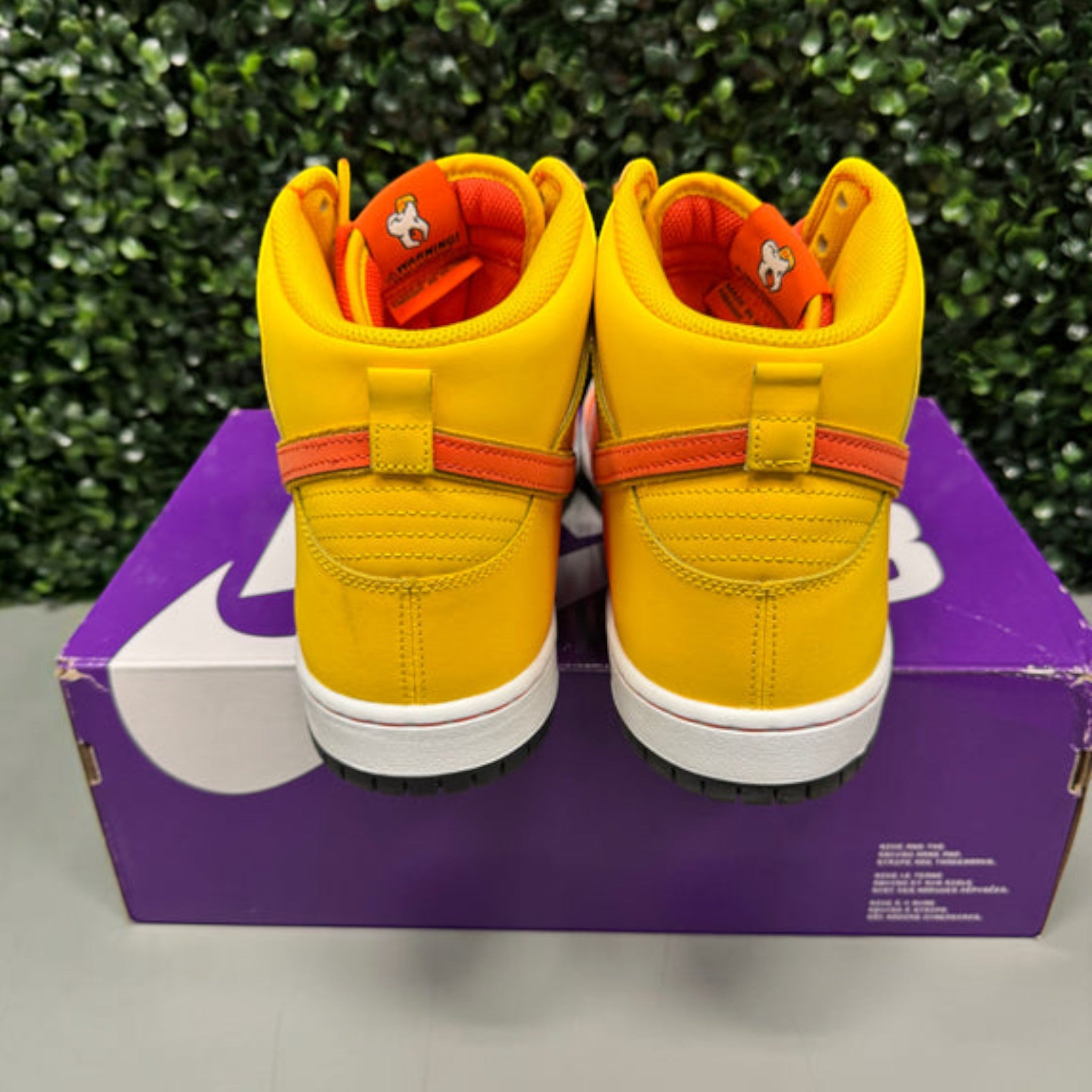 Nike SB Dunk High "Candy Corn" Size 13 Preowned