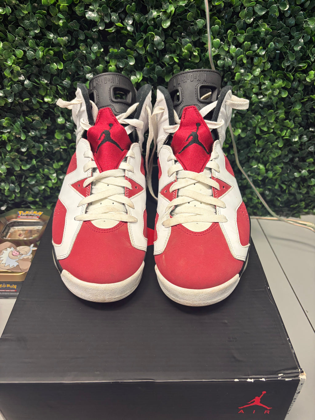 Jordan 6 "Carmine" Size 9.5 Preowned