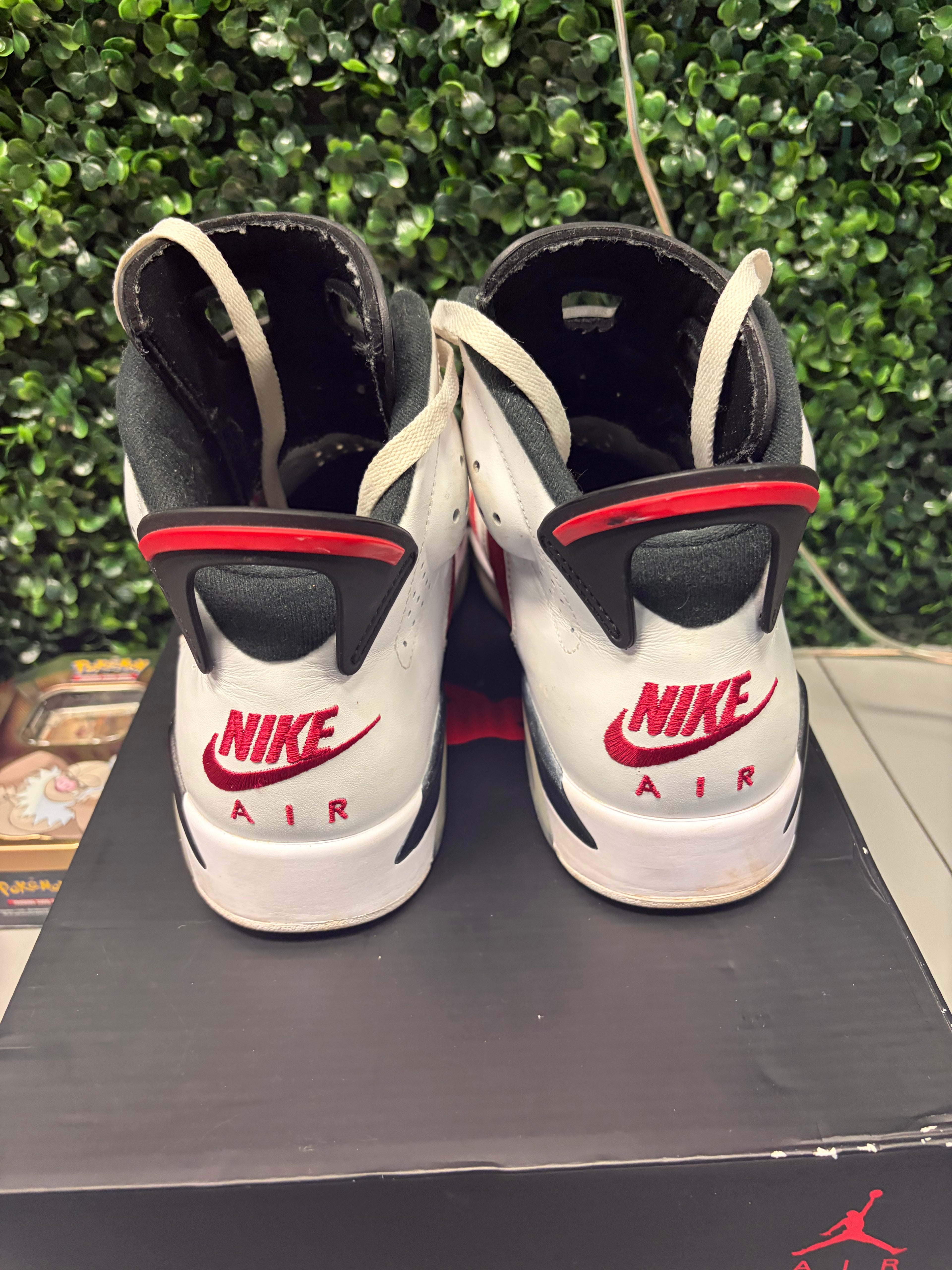 Jordan 6 "Carmine" Size 9.5 Preowned