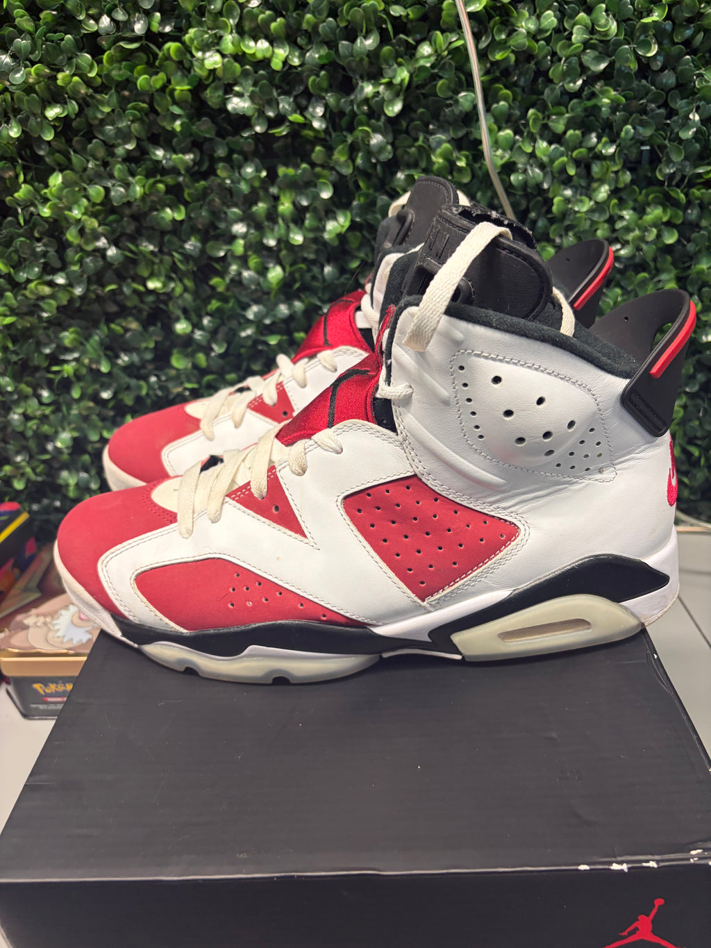 Jordan 6 "Carmine" Size 9.5 Preowned