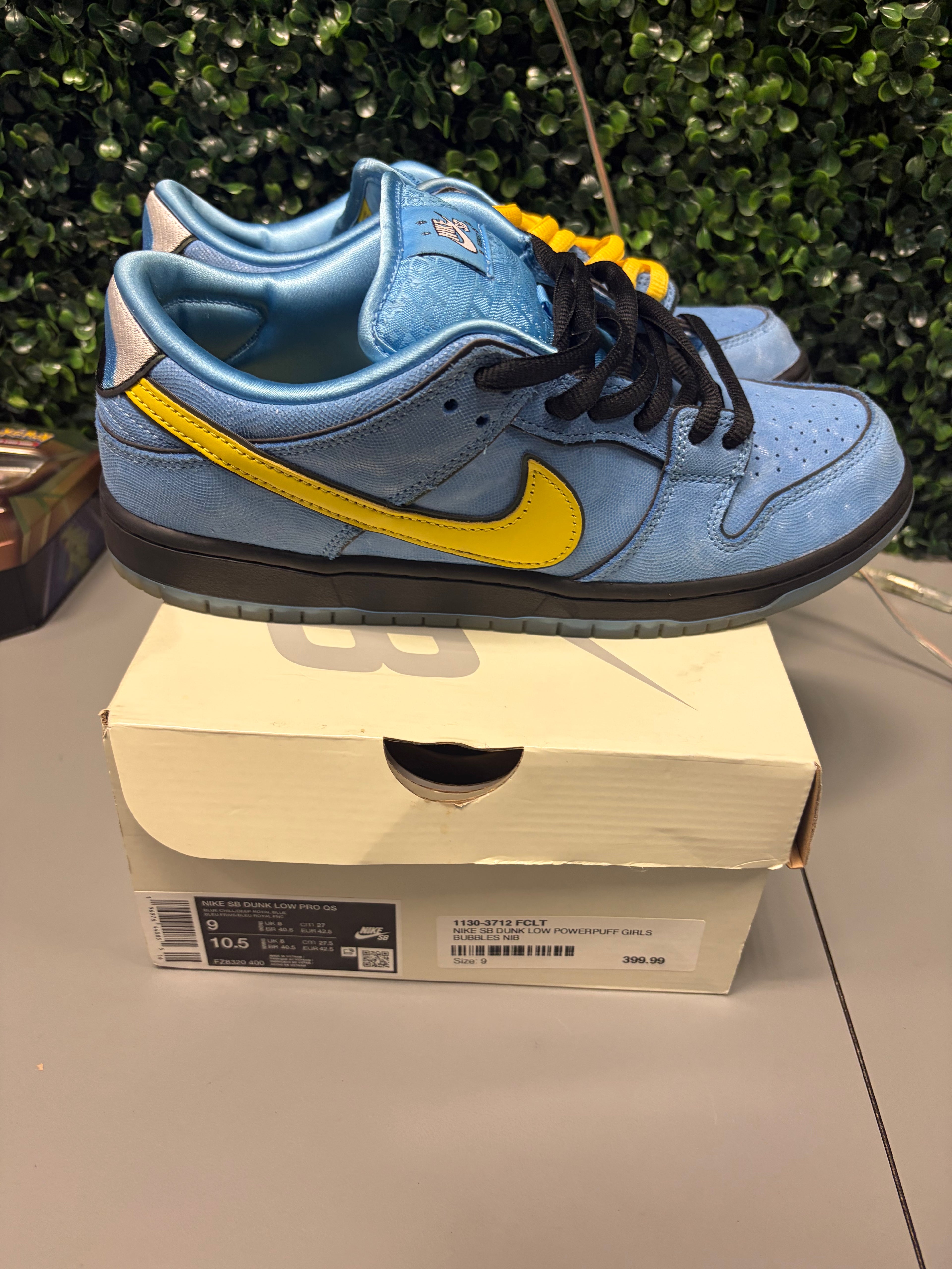 Nike SB Dunk Low "Bubbles" Size 9 Preowned