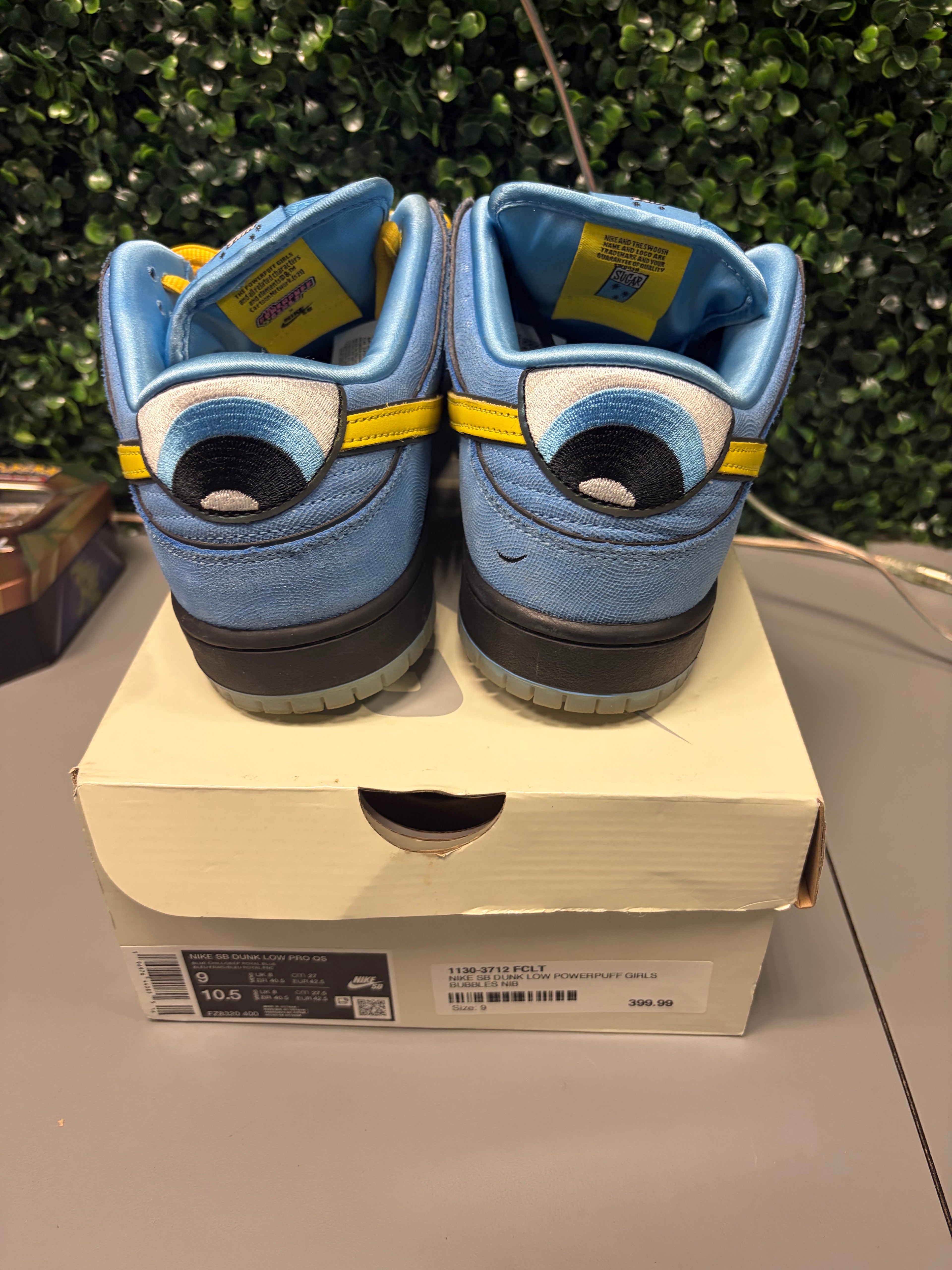 Nike SB Dunk Low "Bubbles" Size 9 Preowned