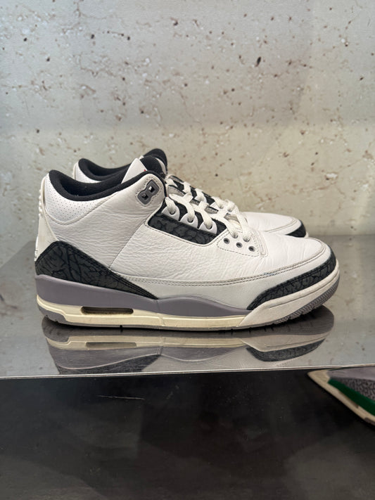Jordan 3 "Cement Grey" Size 9 Preowned