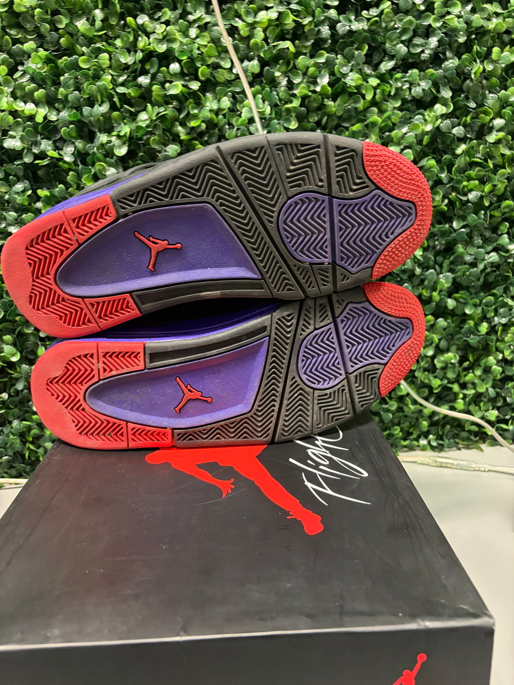 Jordan 4"Raptors Drake OVO (2019)" Size 9 Preowned