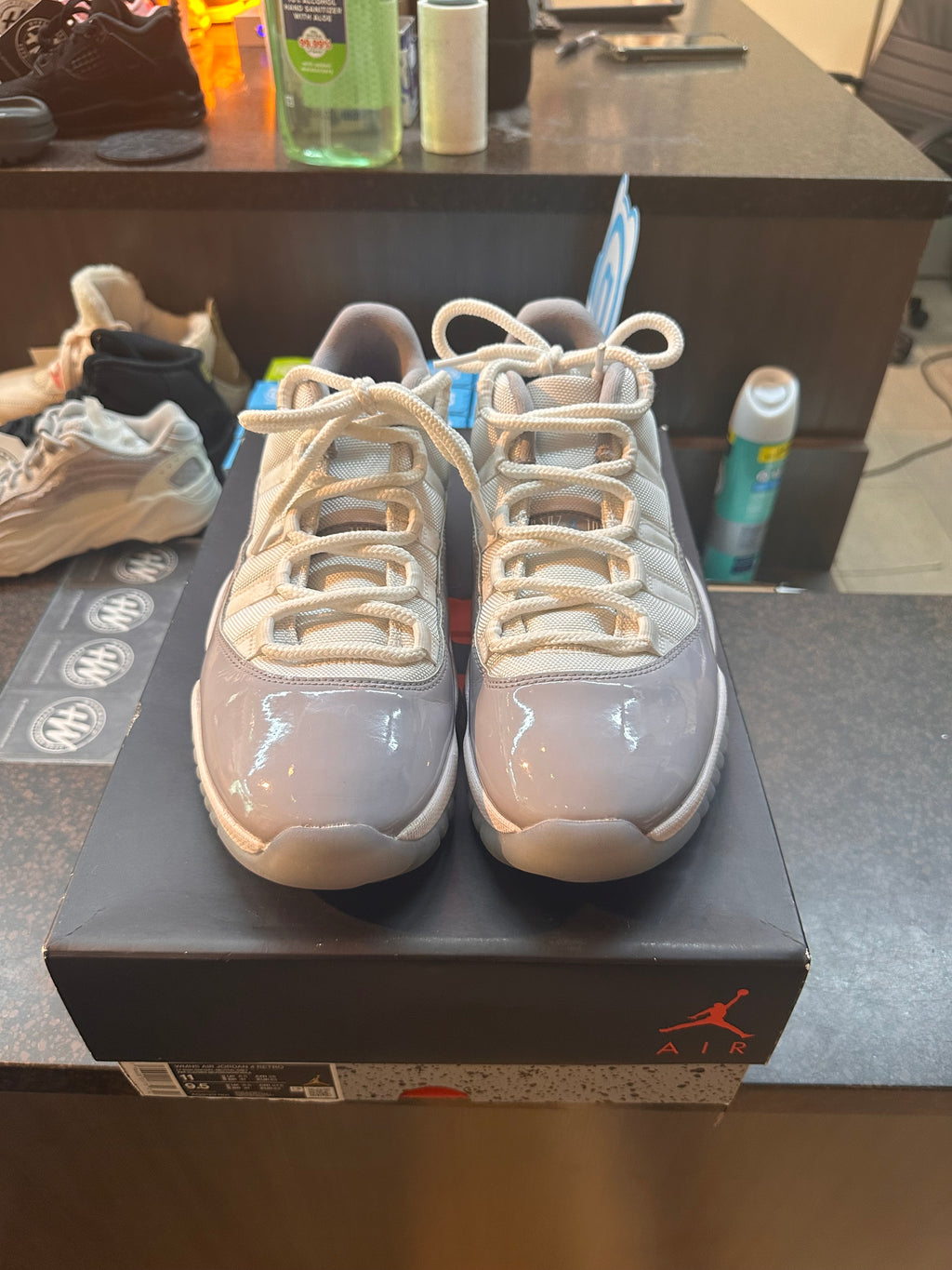 Jordan 11 "Cement Grey" Preowned No Box