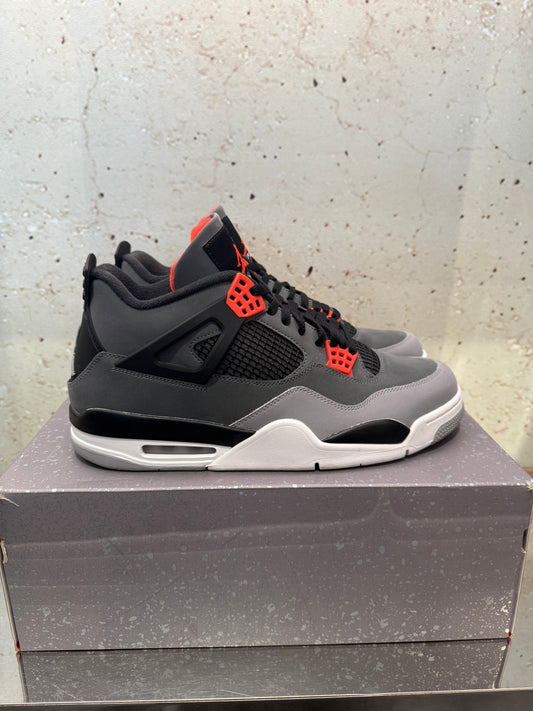 Jordan 4 "Infrared" Size 12 Preowned