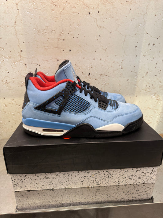 Jordan 4 X Travis Scott "Cactus Jack" Size 11.5 Preowned