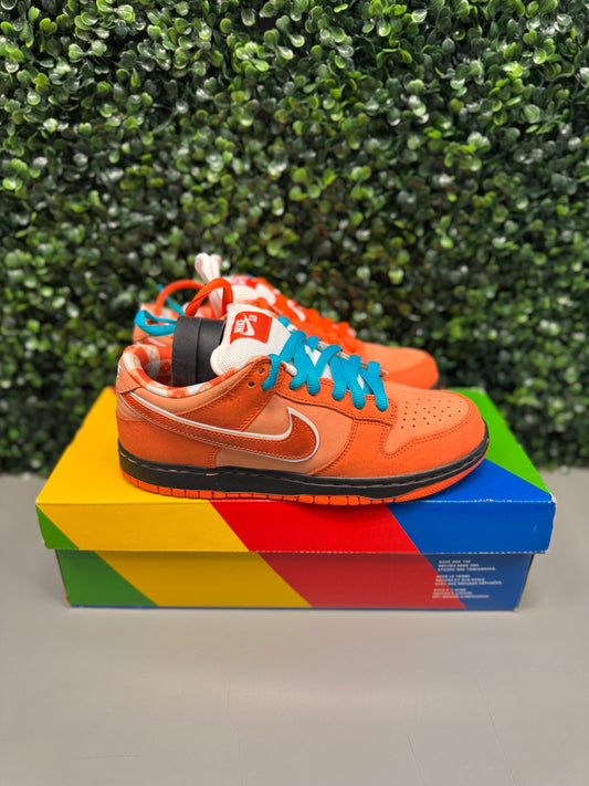 Nike SB Dunk Low "Orange Lobster" Size 7.5 Preowned