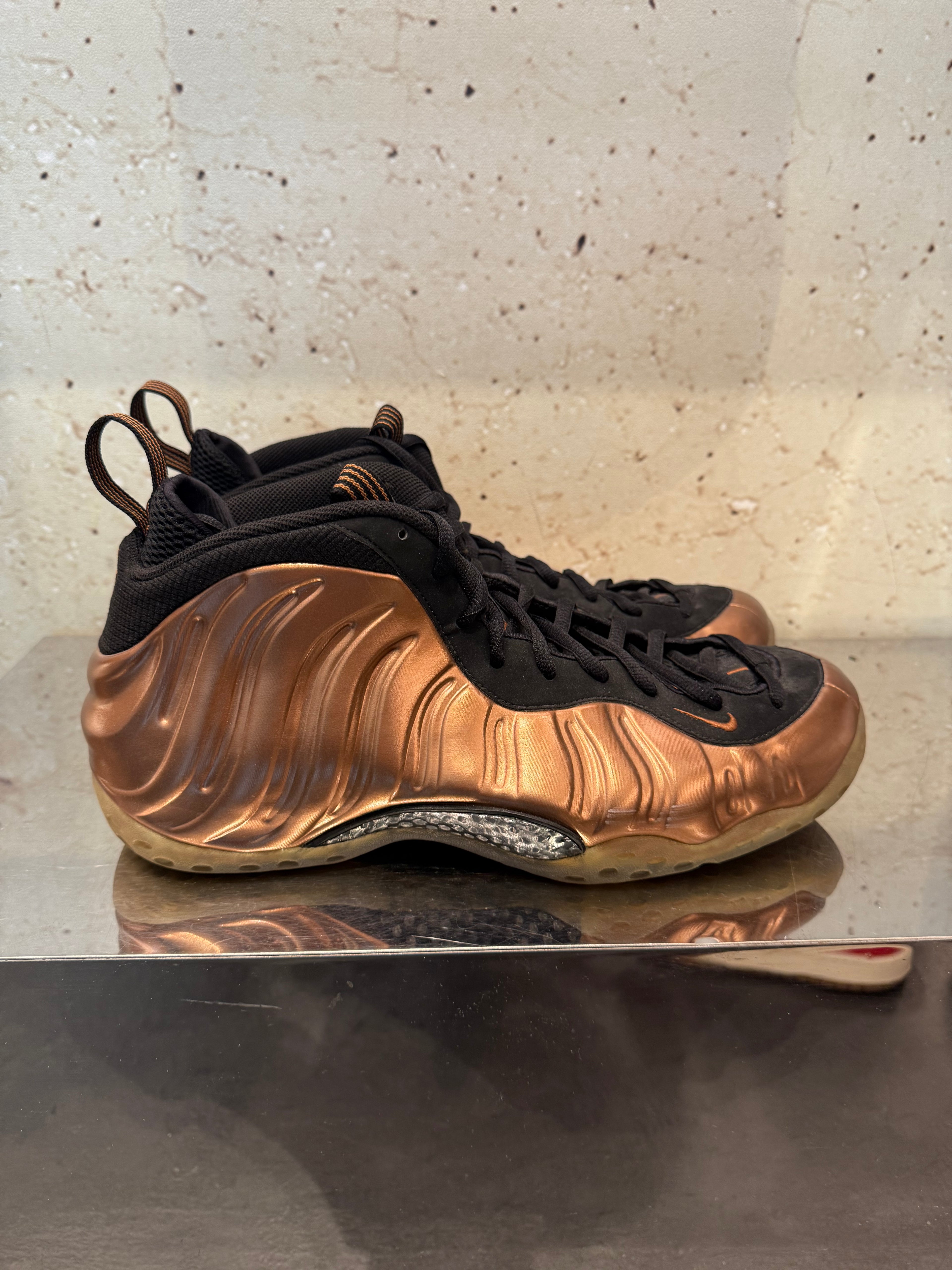 Nike Air Foamposite "Copper" Size 13 Preowned