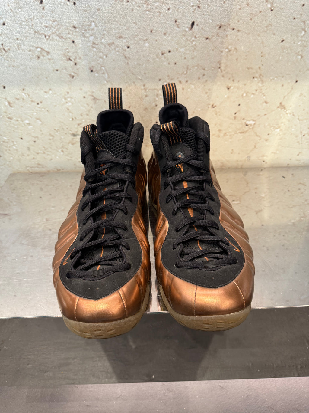 Nike Air Foamposite "Copper" Size 13 Preowned