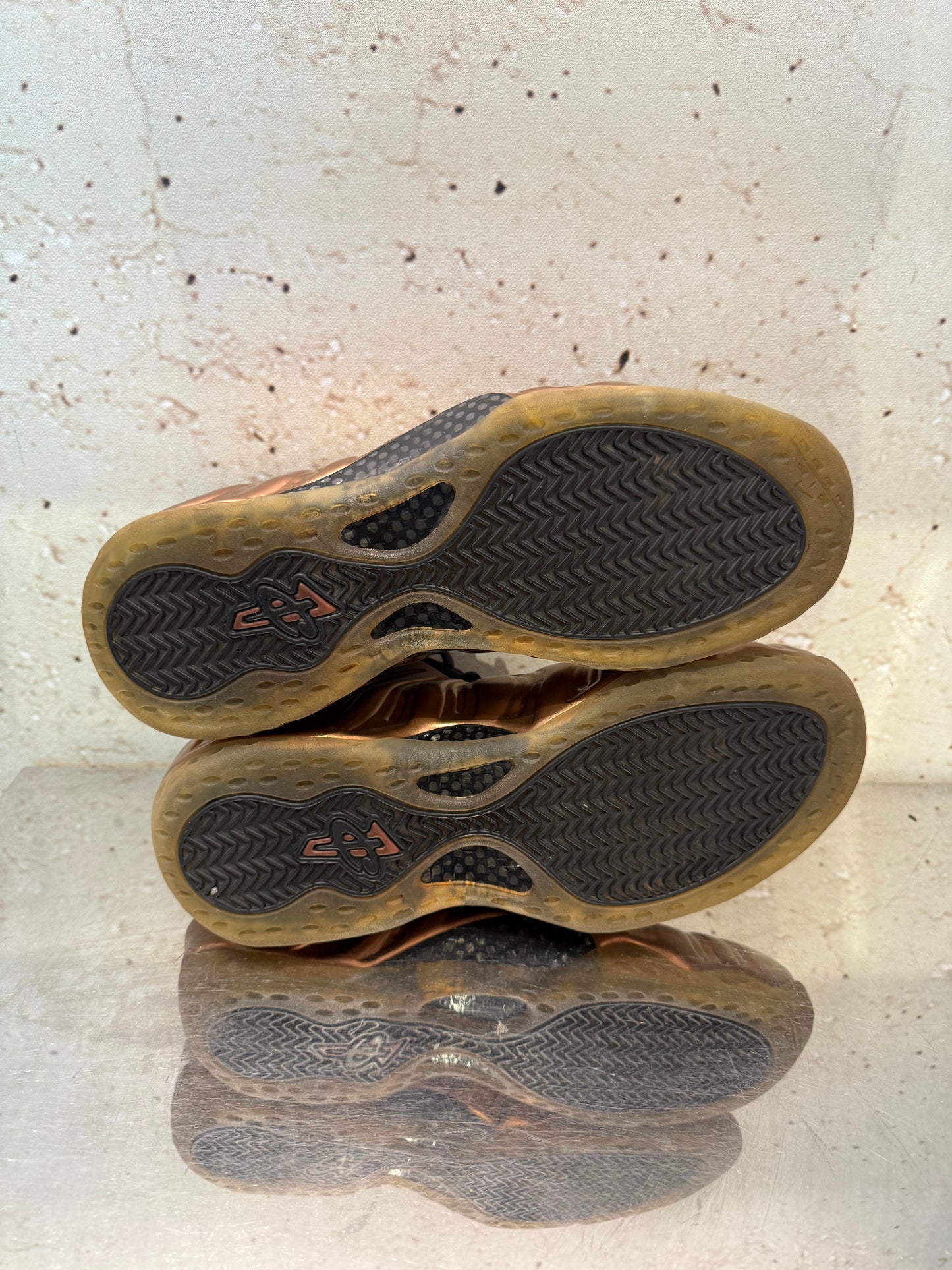 Nike Air Foamposite "Copper" Size 13 Preowned