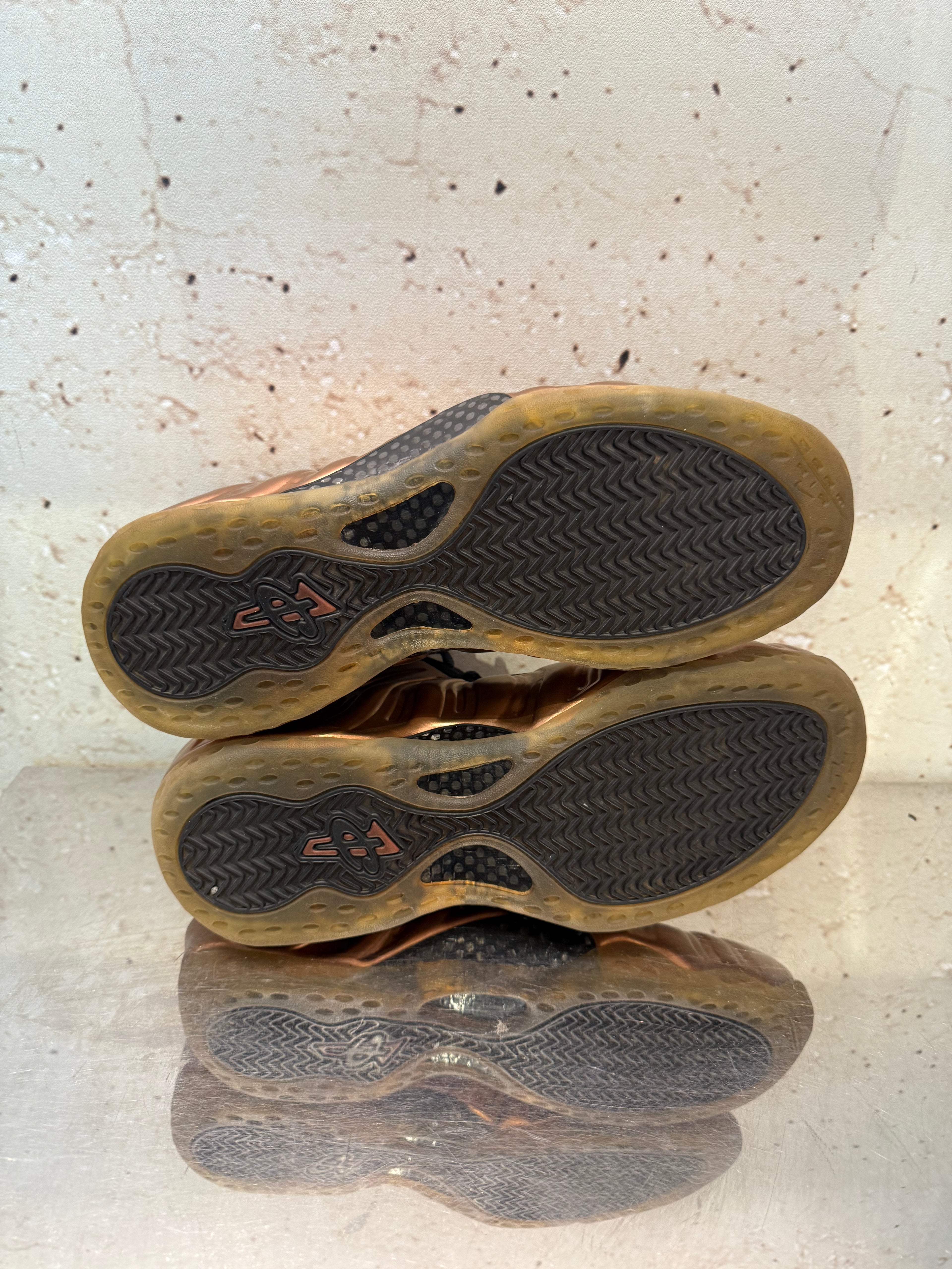 Nike Air Foamposite "Copper" Size 13 Preowned
