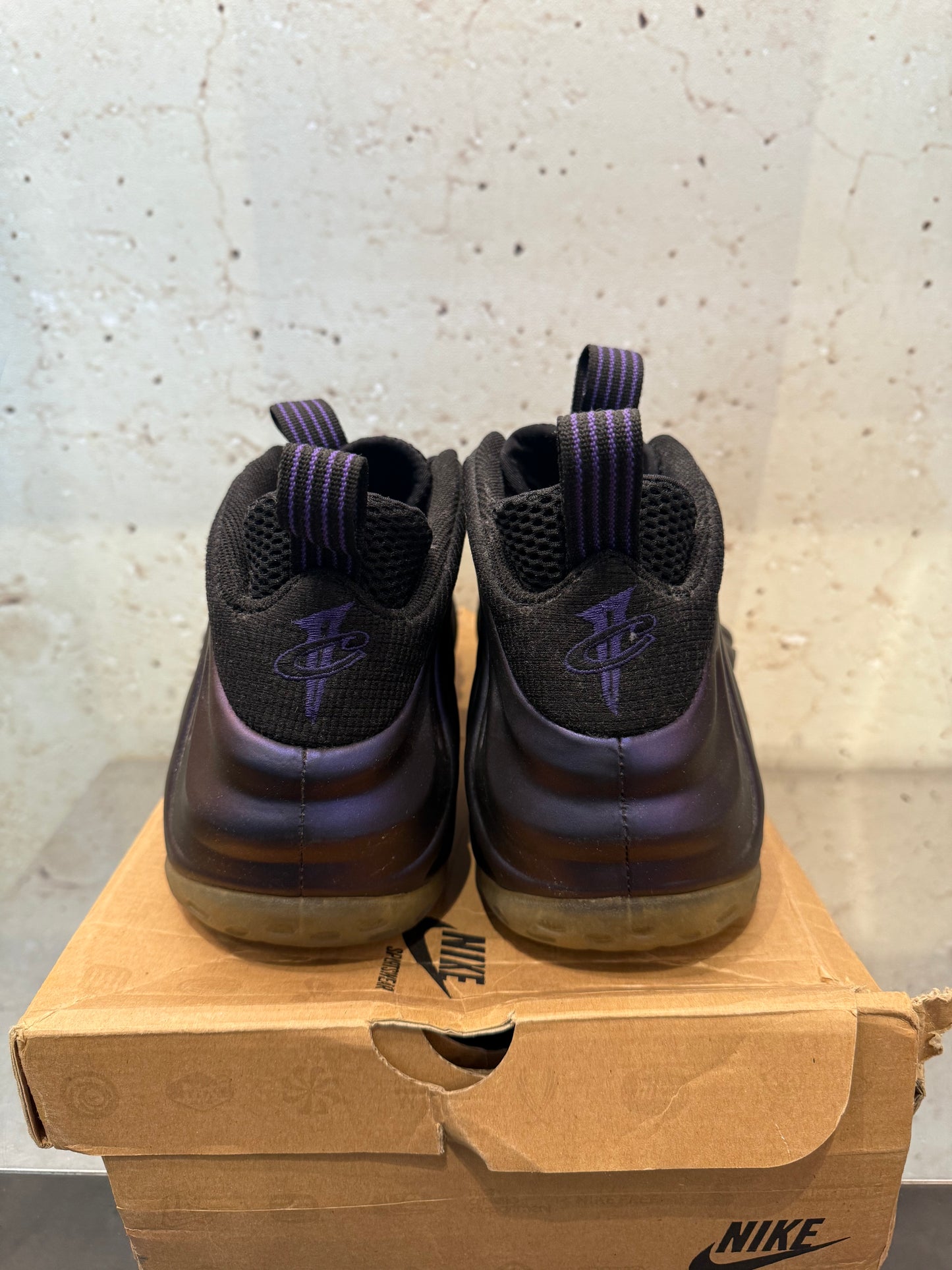 Nike Air Foamposite "Eggplant" Size 13 Preowned